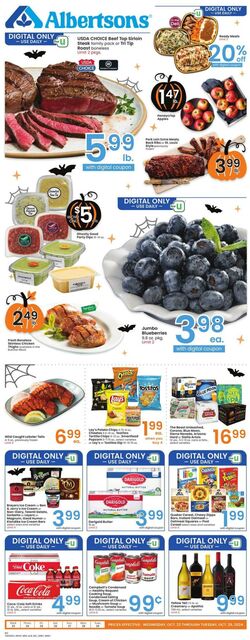 Weekly ad Albertsons 10/16/2024 - 10/22/2024