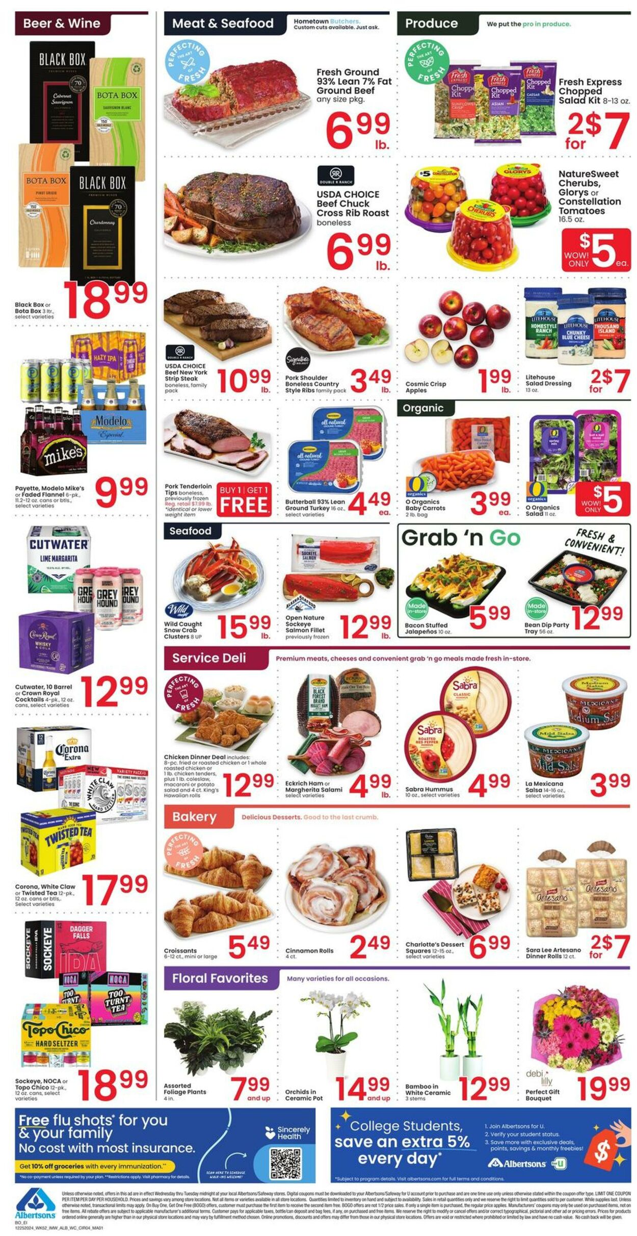 Weekly ad Albertsons 12/26/2024 - 12/31/2024