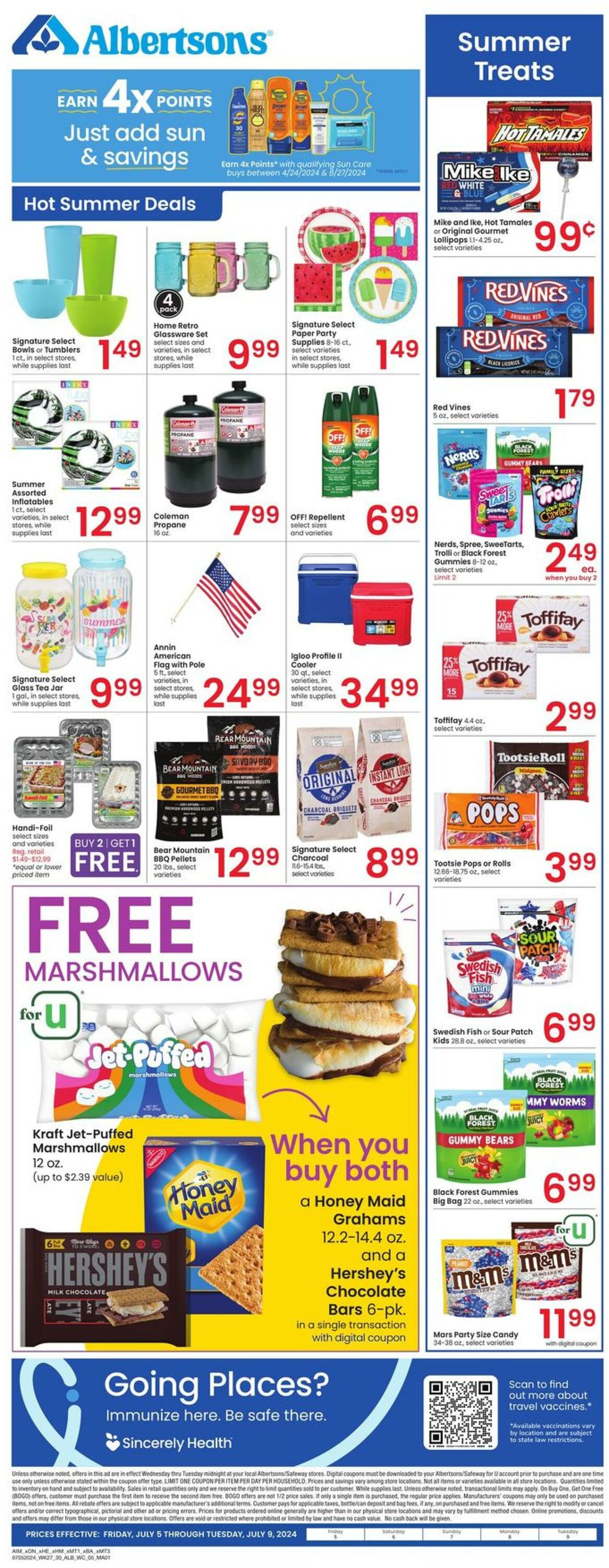 Weekly ad Albertsons 07/05/2024 - 07/09/2024