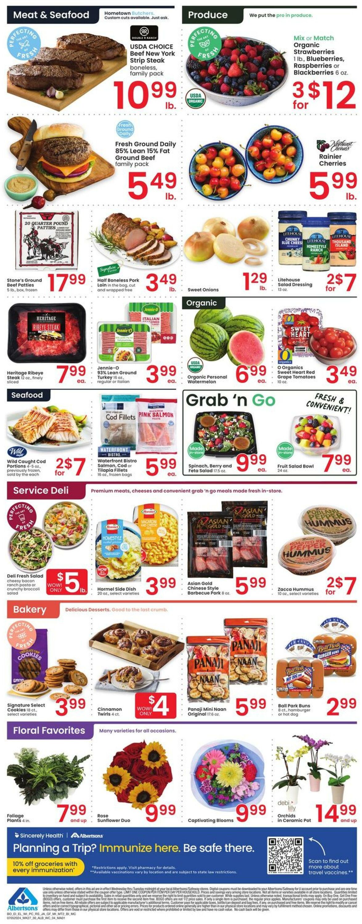 Weekly ad Albertsons 07/05/2024 - 07/09/2024