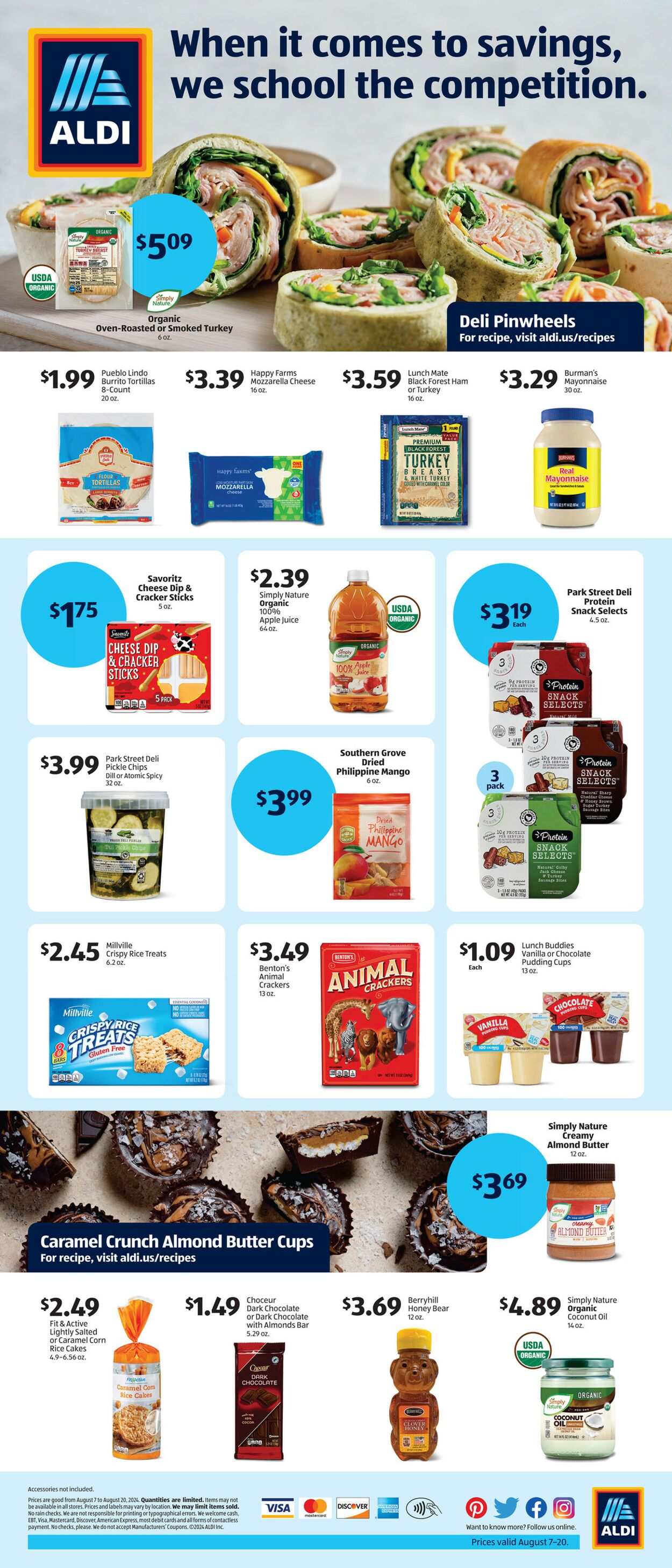 Weekly ad Aldi 08/07/2024 - 08/20/2024