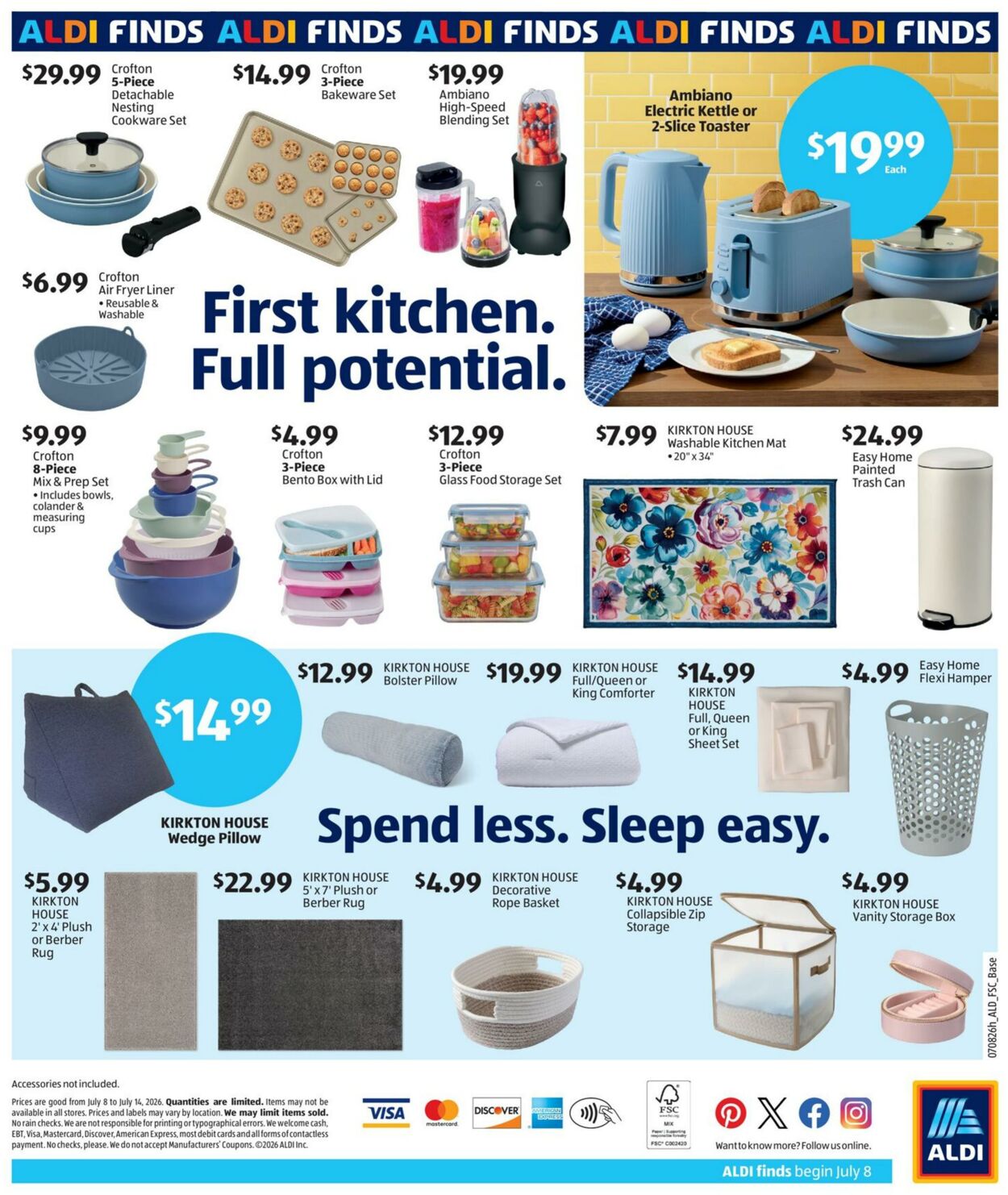 Weekly ad Aldi 07/08/2026 - 07/14/2026