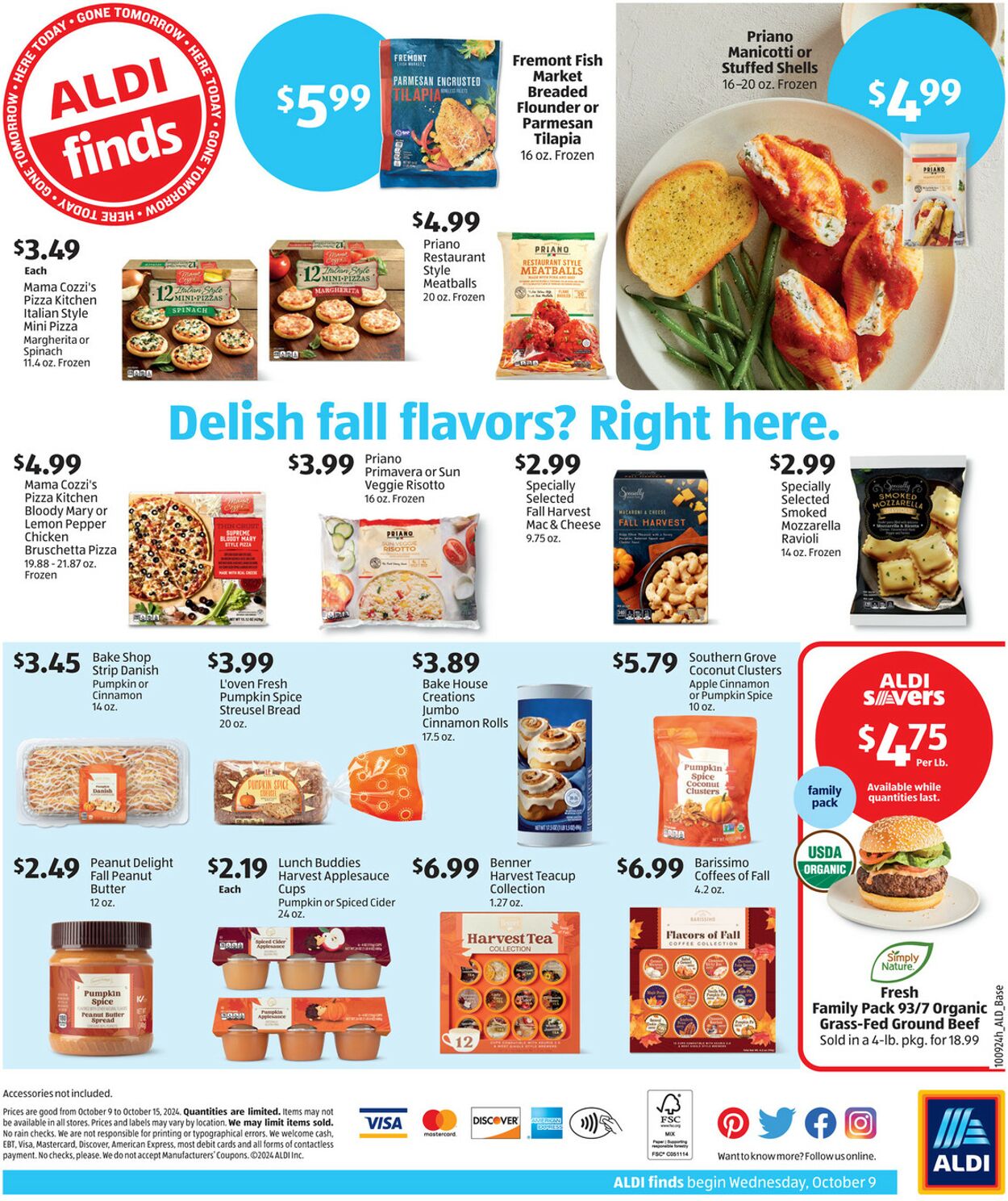 Weekly ad Aldi 10/09/2024 - 10/15/2024