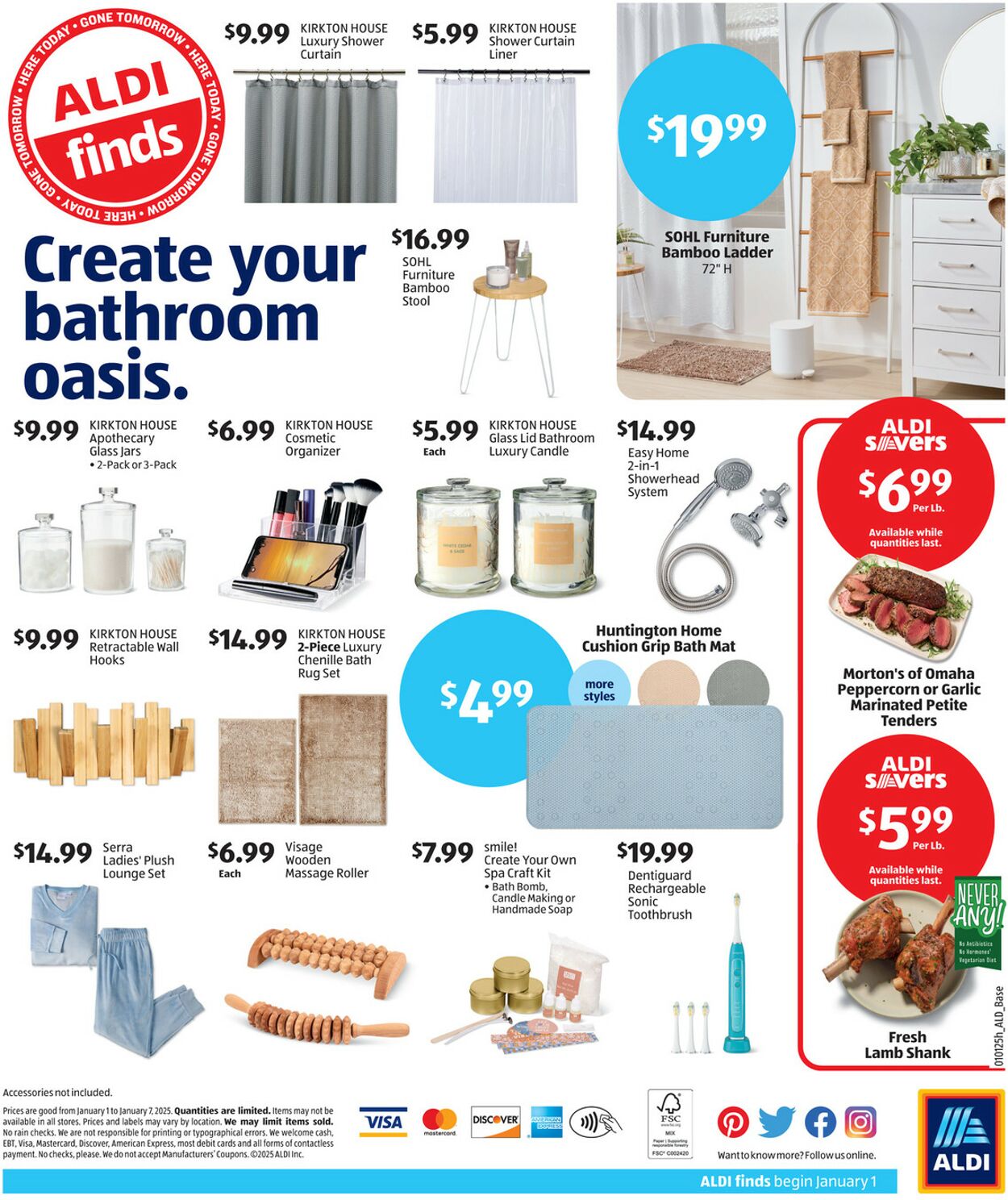 Weekly ad Aldi 01/01/2025 - 01/07/2025