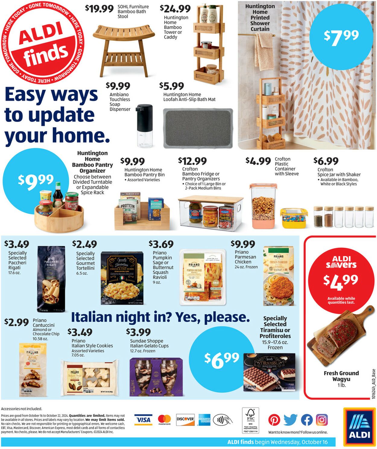 Weekly ad Aldi 10/16/2024 - 10/22/2024