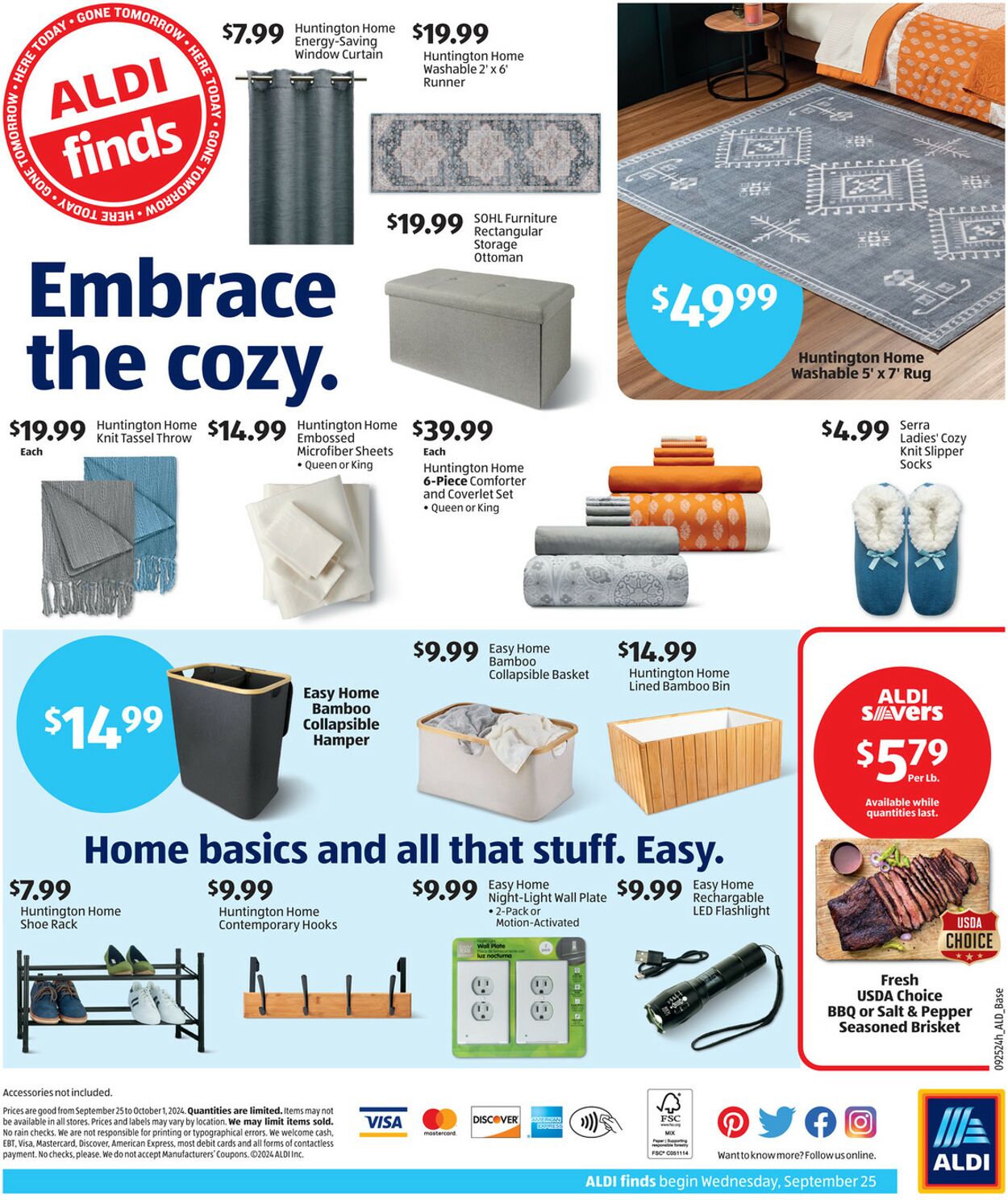 Weekly ad Aldi 09/25/2024 - 10/01/2024