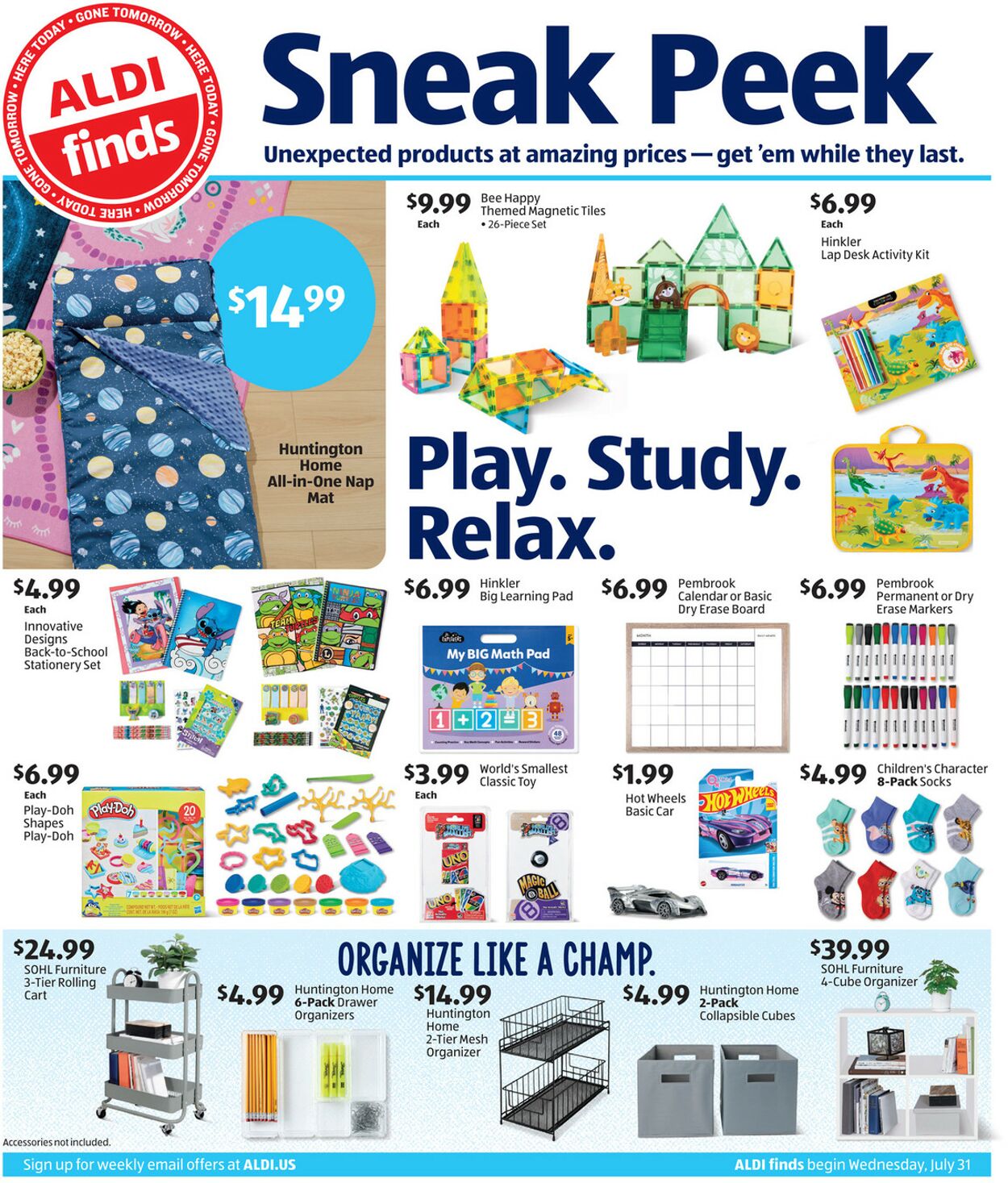 Weekly ad Aldi 07/31/2024 - 08/06/2024