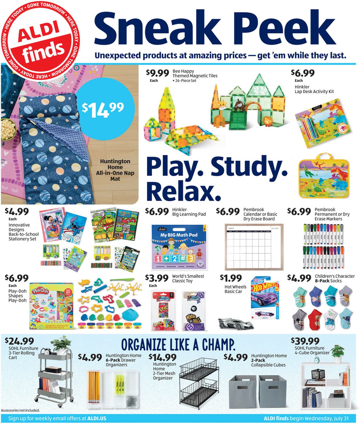 Weekly ad Aldi - In-Store Ad - New York, NY Jul 31, 2024 - Aug 6, 2024