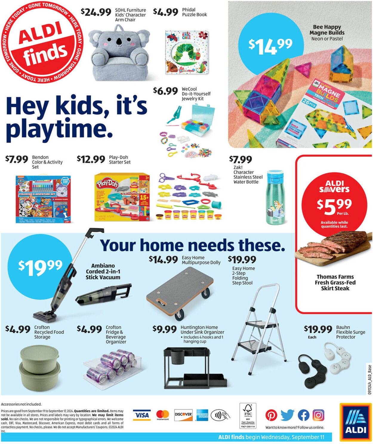 Weekly ad Aldi 09/11/2024 - 09/17/2024