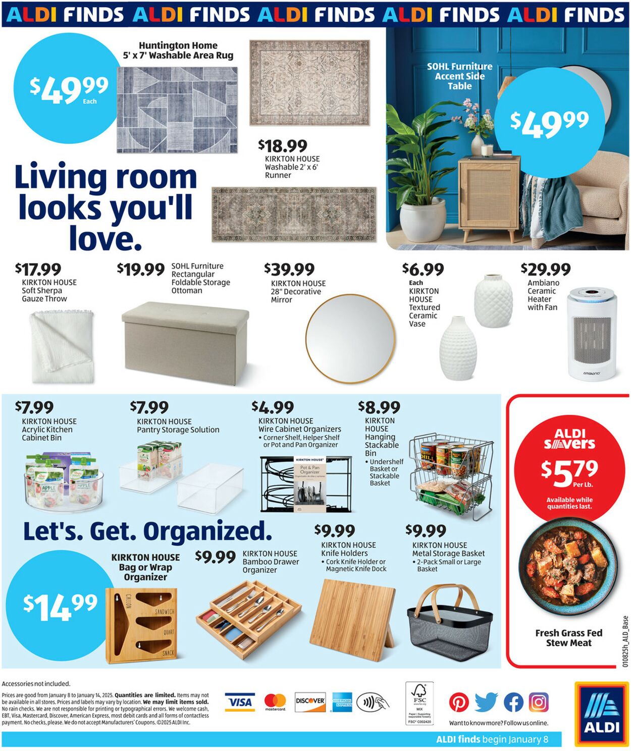 Weekly ad Aldi 01/08/2025 - 01/14/2025