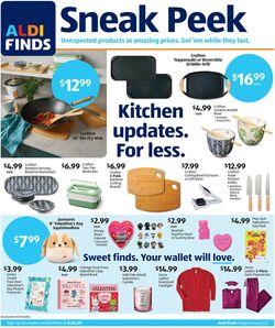 Weekly ad Aldi 01/22/2025 - 01/28/2025