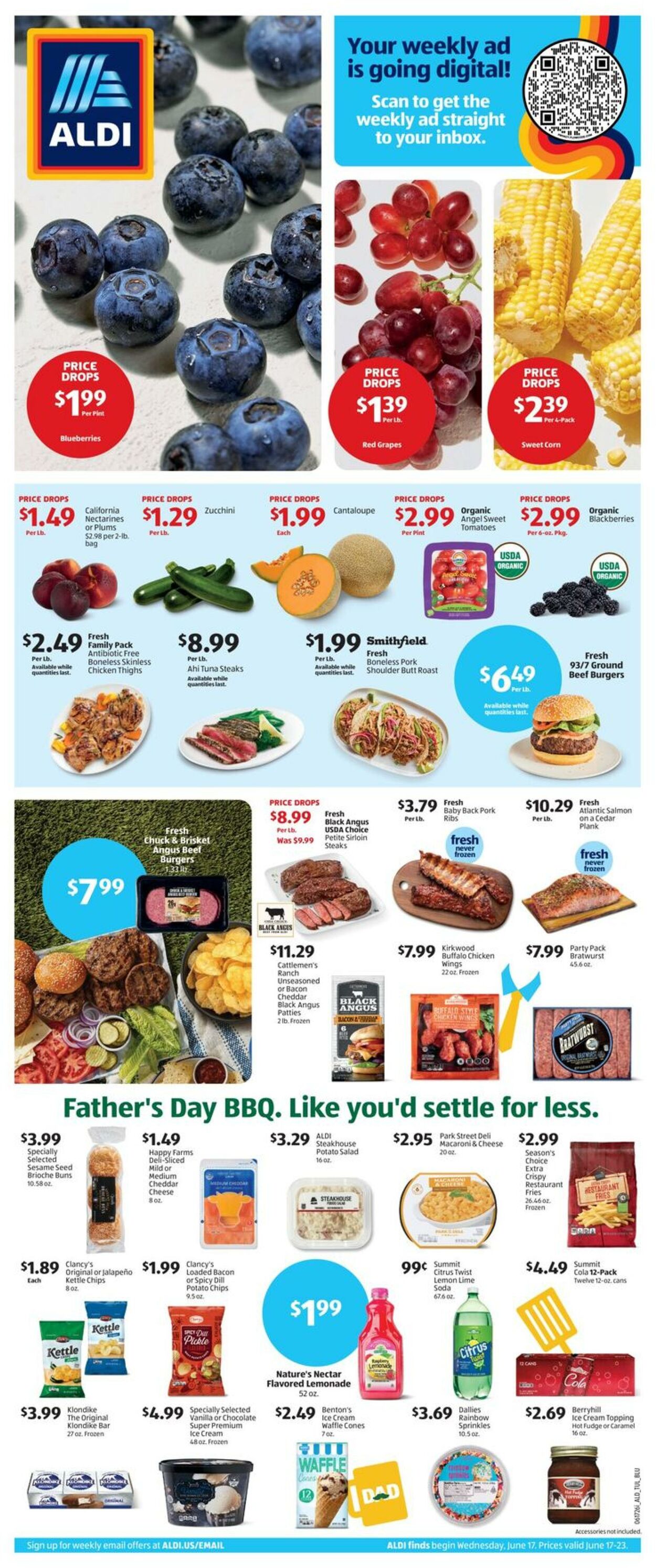 Weekly ad Aldi 06/17/2026 - 06/23/2026