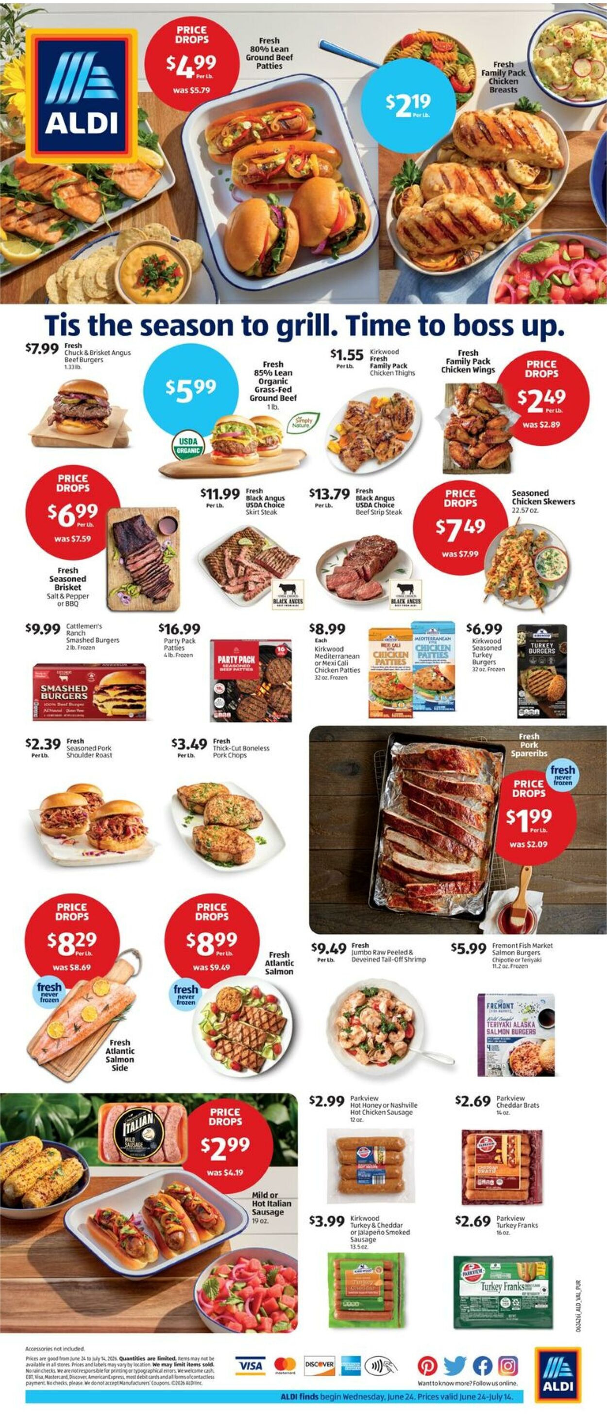 Weekly ad Aldi 06/24/2026 - 06/30/2026
