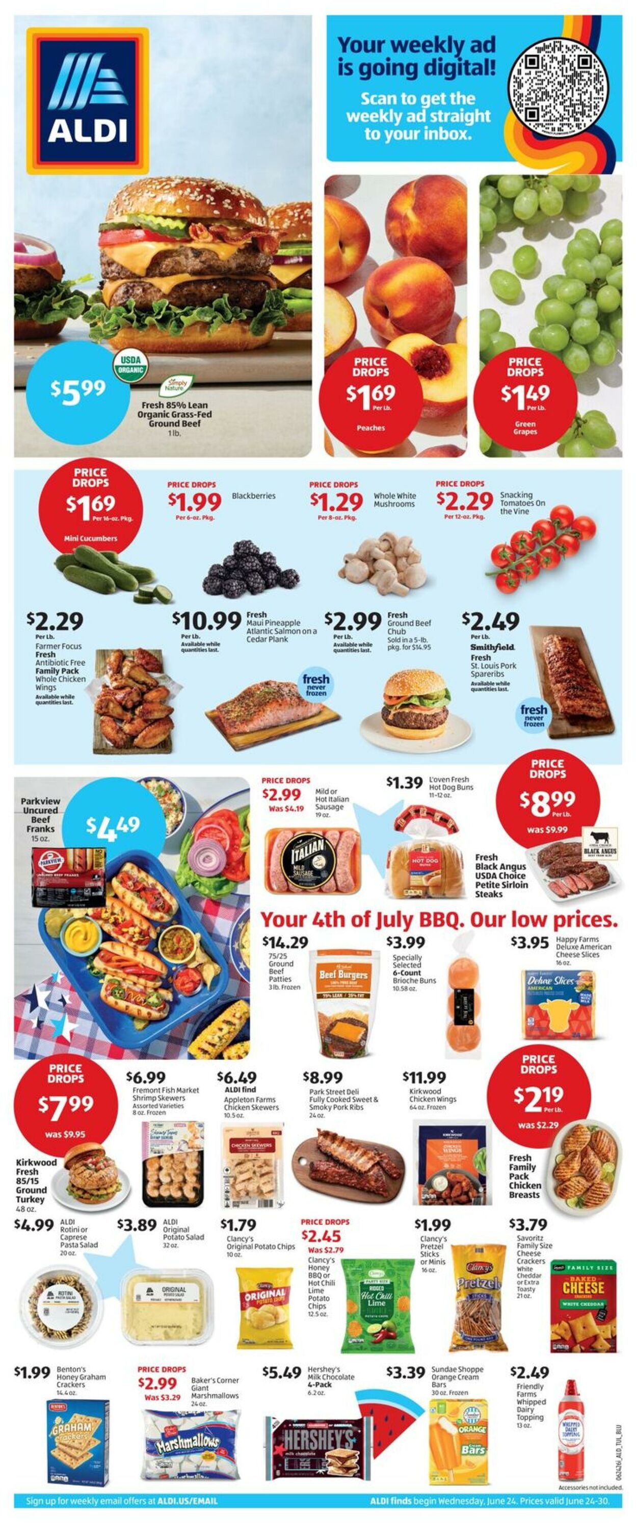 Weekly ad Aldi - Weekly Ad Jun 24, 2026 - Jun 30, 2026