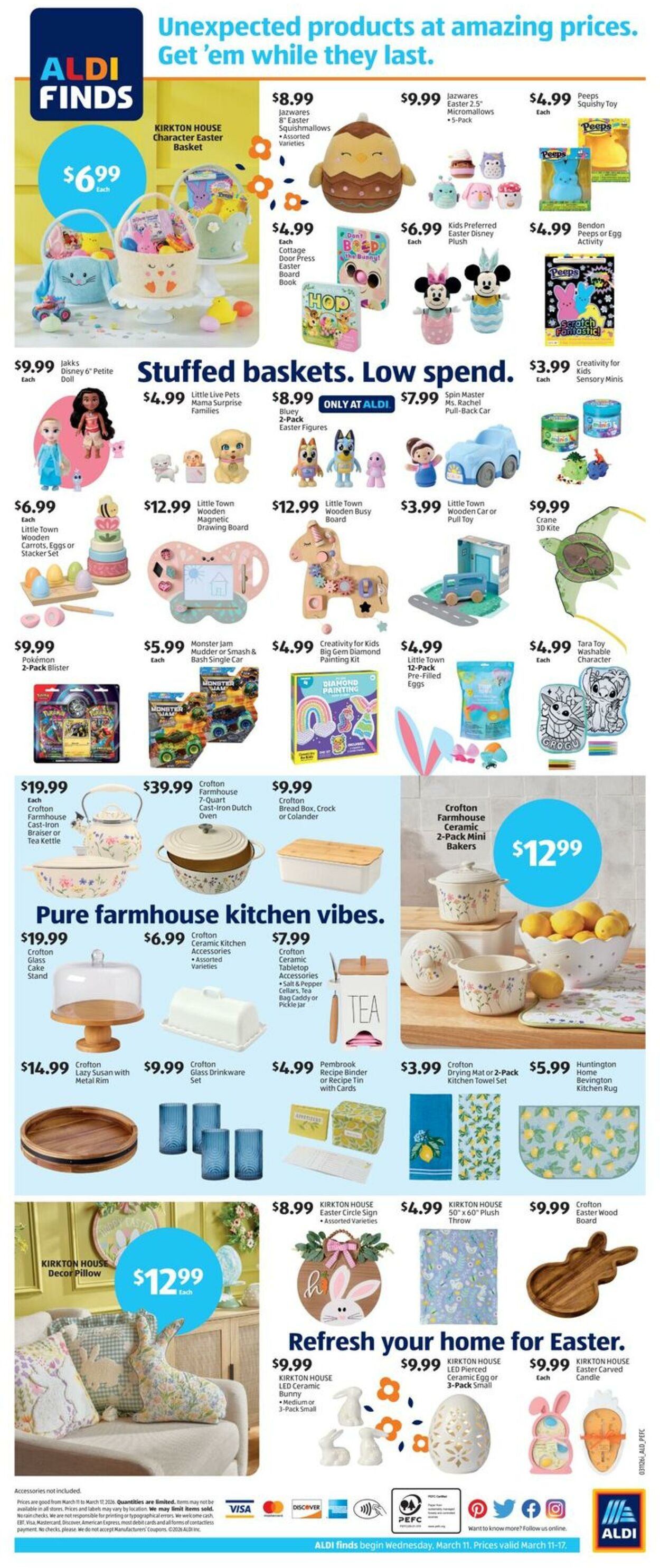 Weekly ad Aldi 03/11/2026 - 03/17/2026