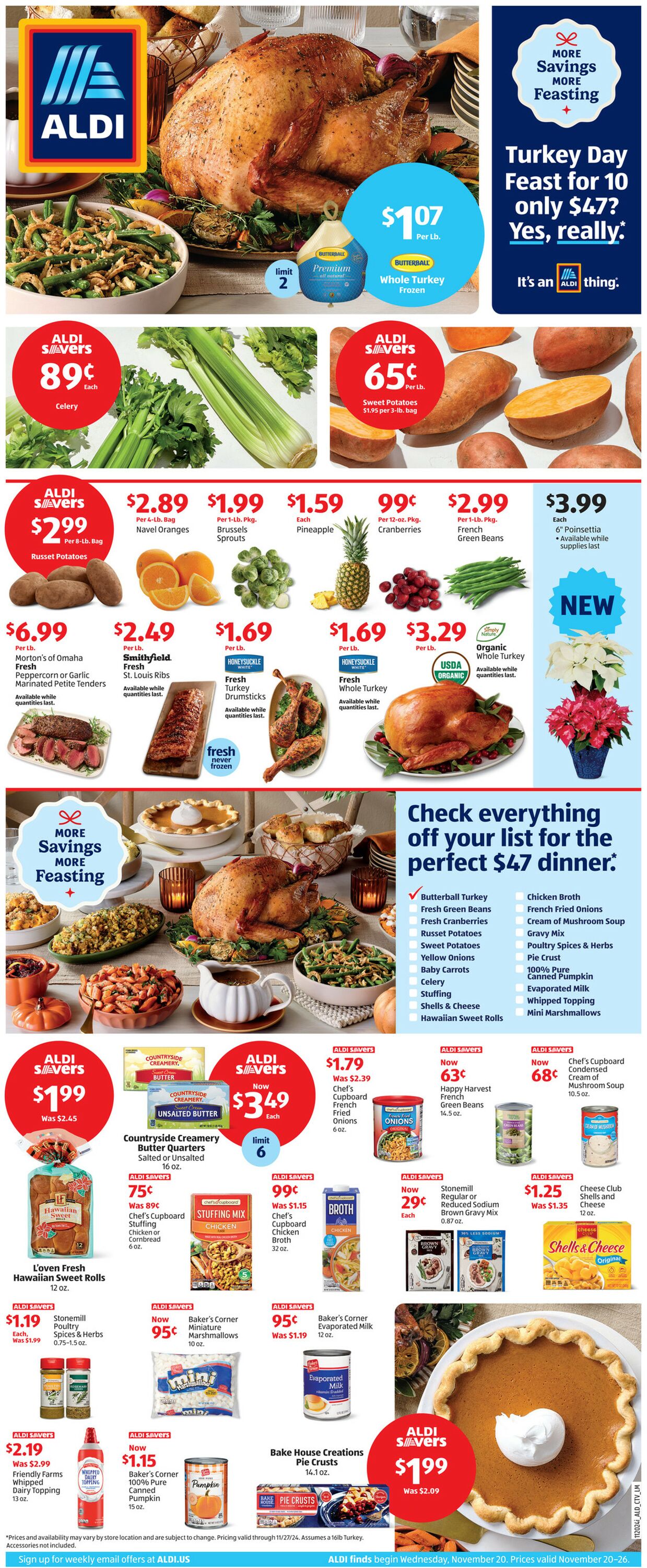 Weekly ad Aldi 11/20/2024 - 11/26/2024