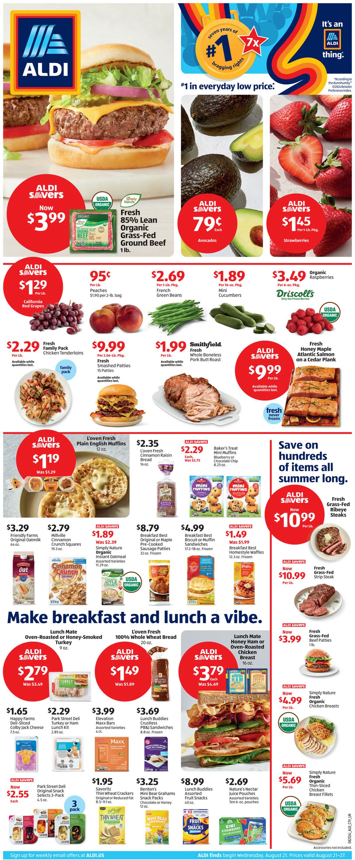 Weekly ad Aldi 08/21/2024 - 08/27/2024