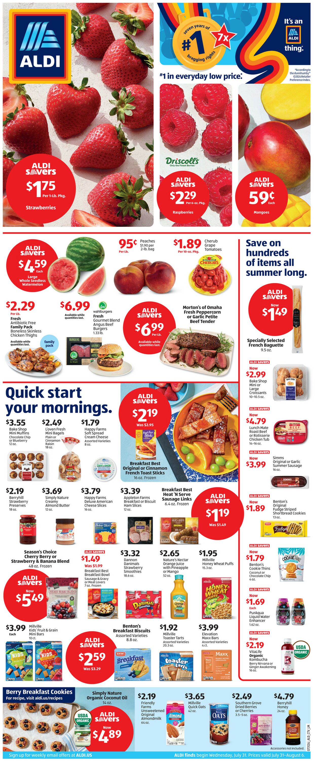 Weekly ad Aldi 07/31/2024 - 08/06/2024