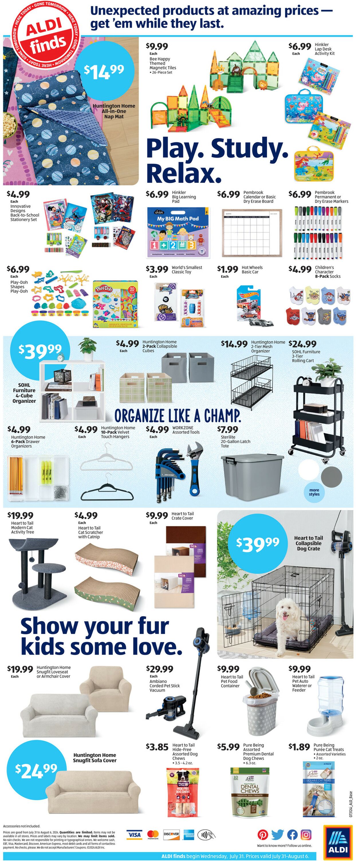 Weekly ad Aldi 07/31/2024 - 08/06/2024