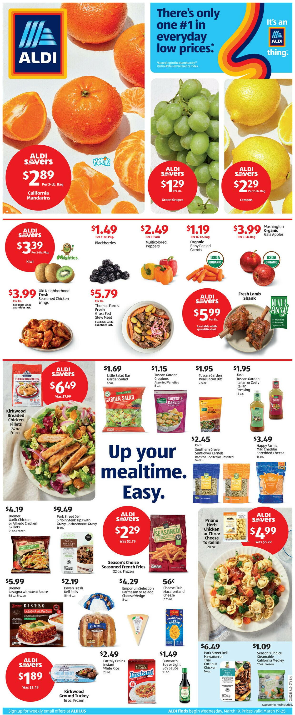 Weekly ad Aldi - Weekly Ad - New York, NY Mar 19, 2025 - Mar 25, 2025