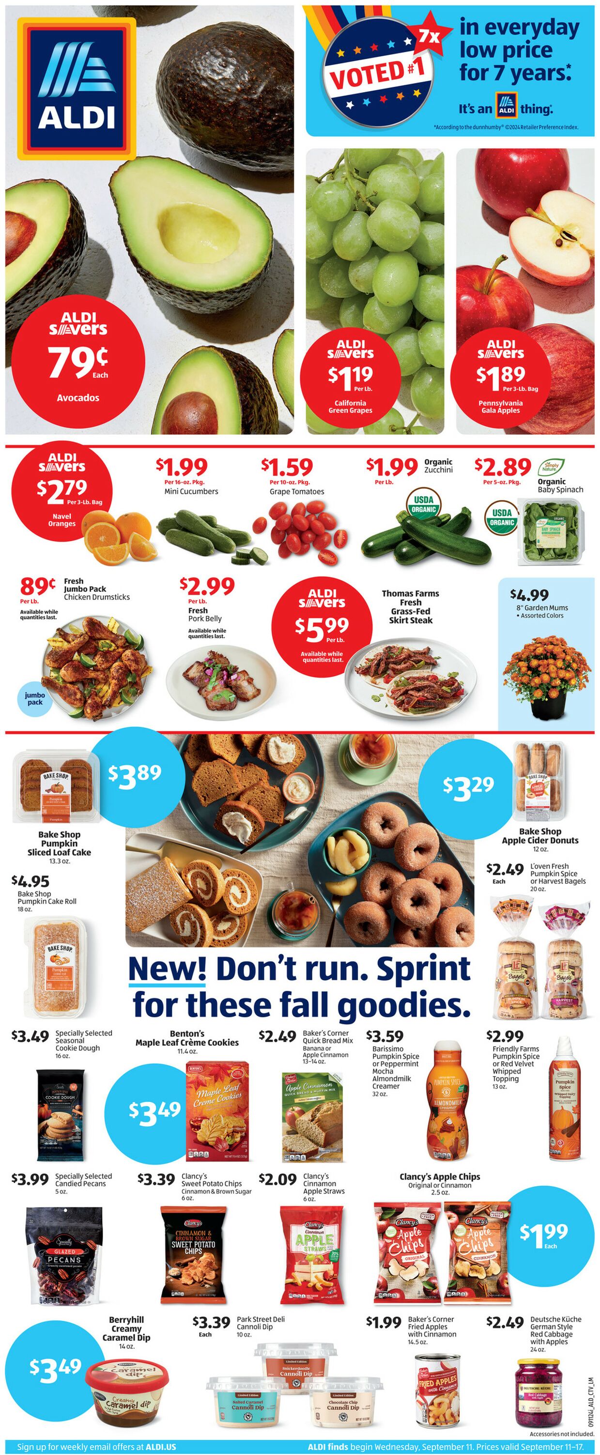 Weekly ad Aldi 09/11/2024 - 09/17/2024