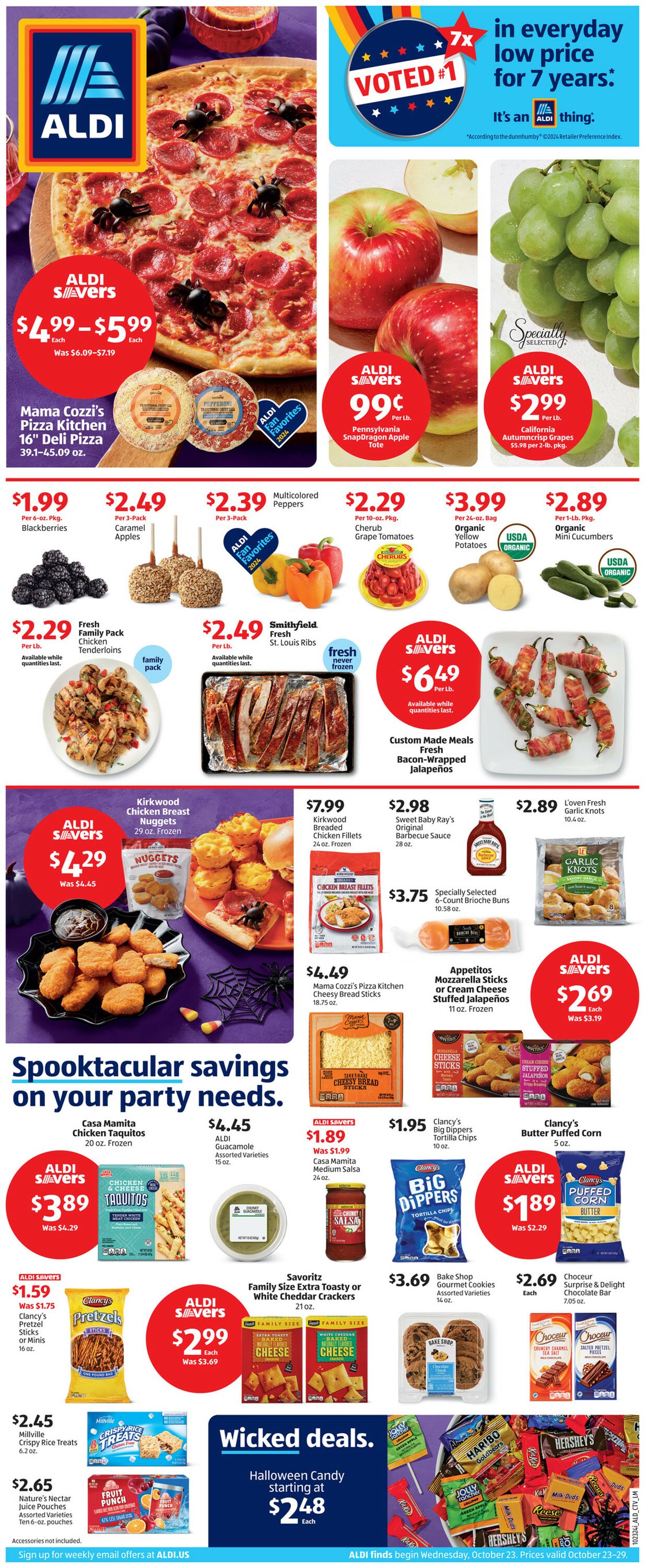 Weekly ad Aldi 10/23/2024 - 10/29/2024