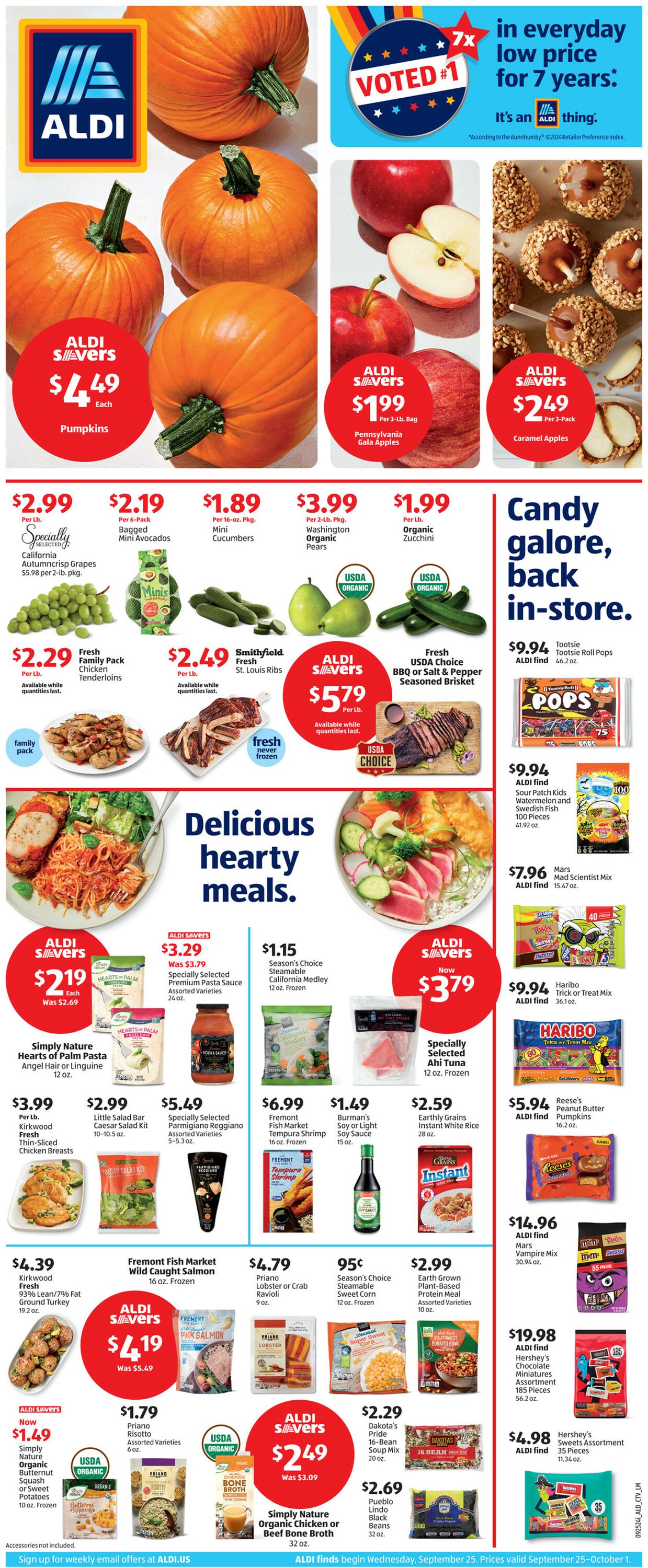 Weekly ad Aldi 09/25/2024 - 10/01/2024