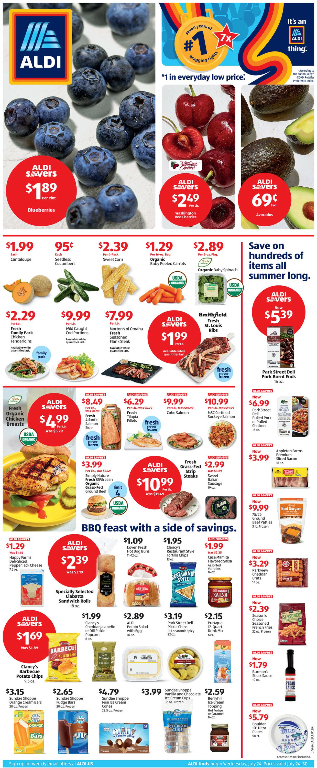 Weekly ad Aldi 07/24/2024 - 07/30/2024