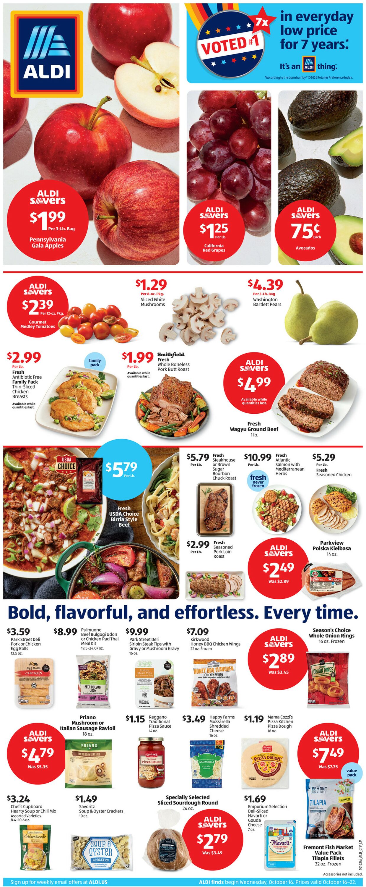 Weekly ad Aldi - Weekly Ad - New York, NY Oct 16, 2024 - Oct 22, 2024