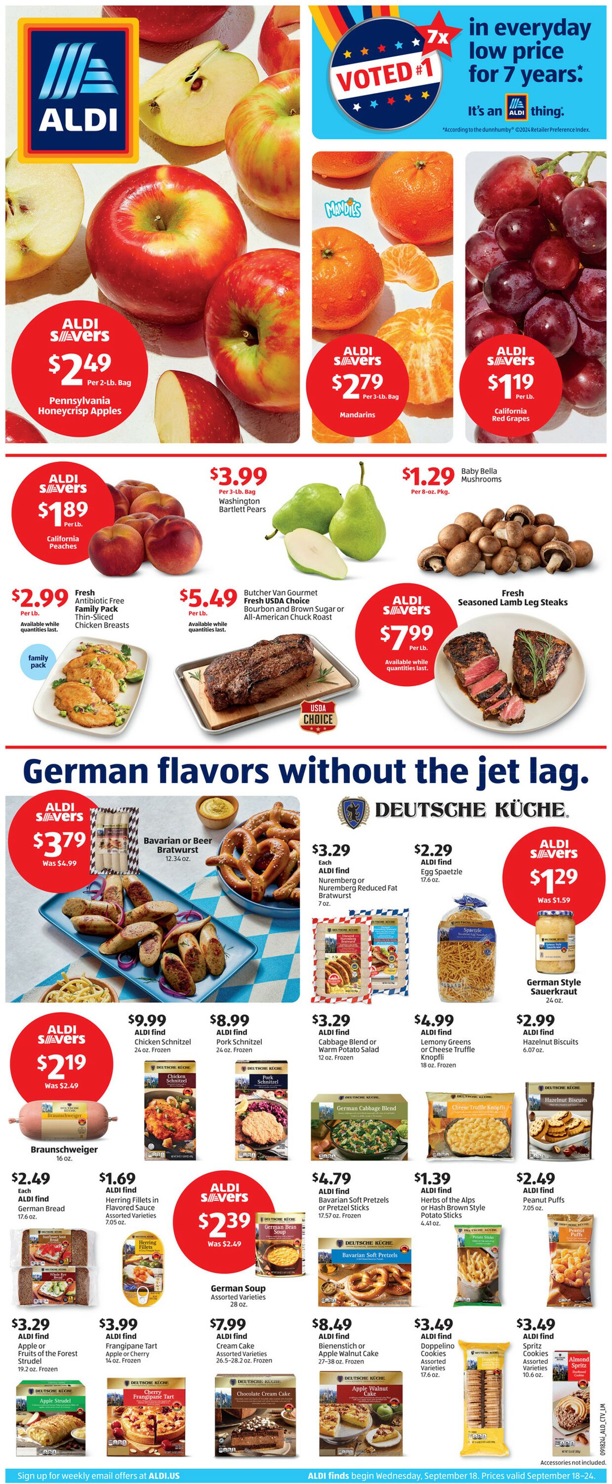 Weekly ad Aldi - Weekly Ad - New York, NY Sep 18, 2024 - Sep 24, 2024