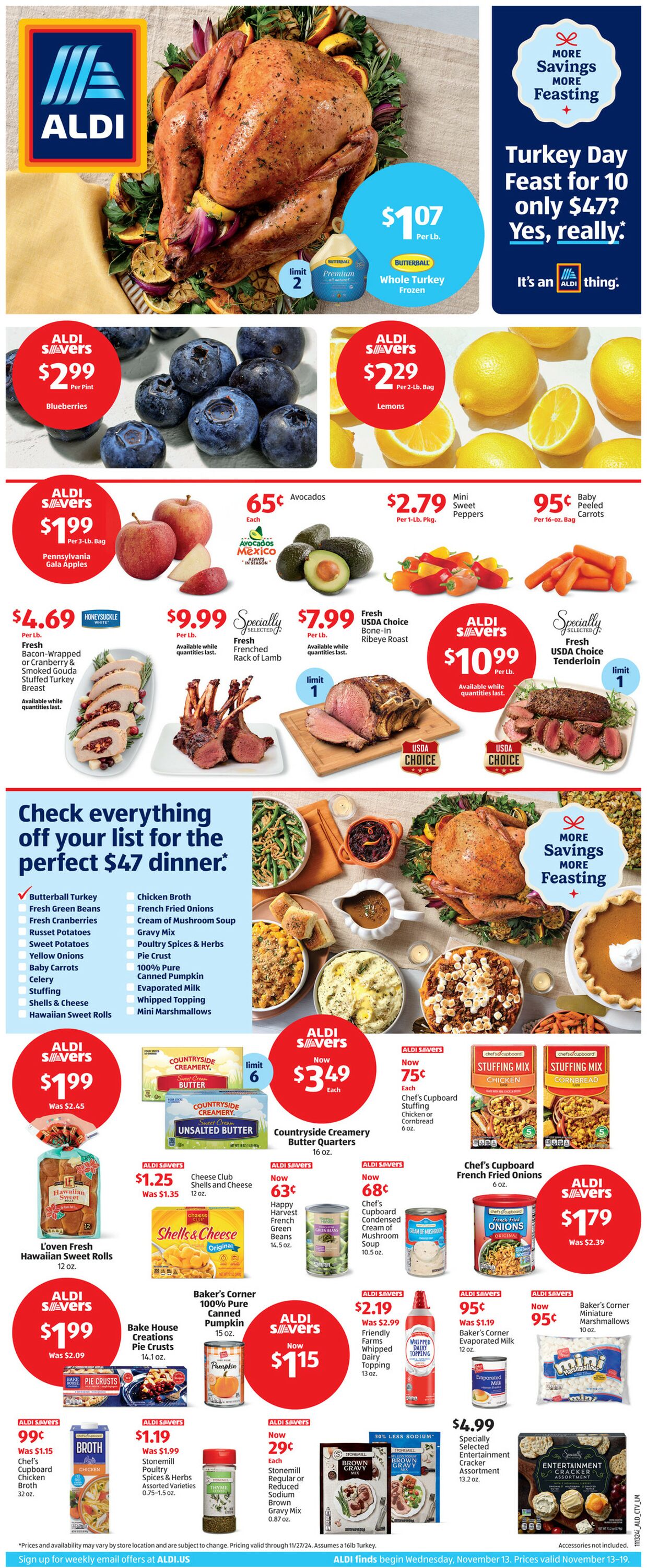 Weekly ad Aldi - Weekly Ad - New York, NY Nov 13, 2024 - Nov 19, 2024