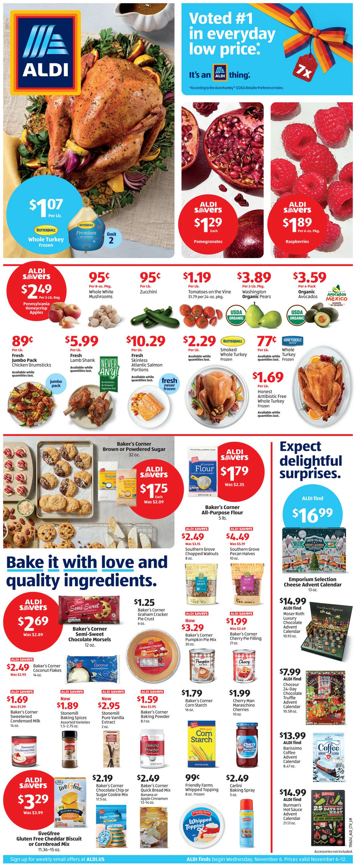 Weekly ad Aldi - Weekly Ad - New York, NY Nov 6, 2024 - Nov 12, 2024