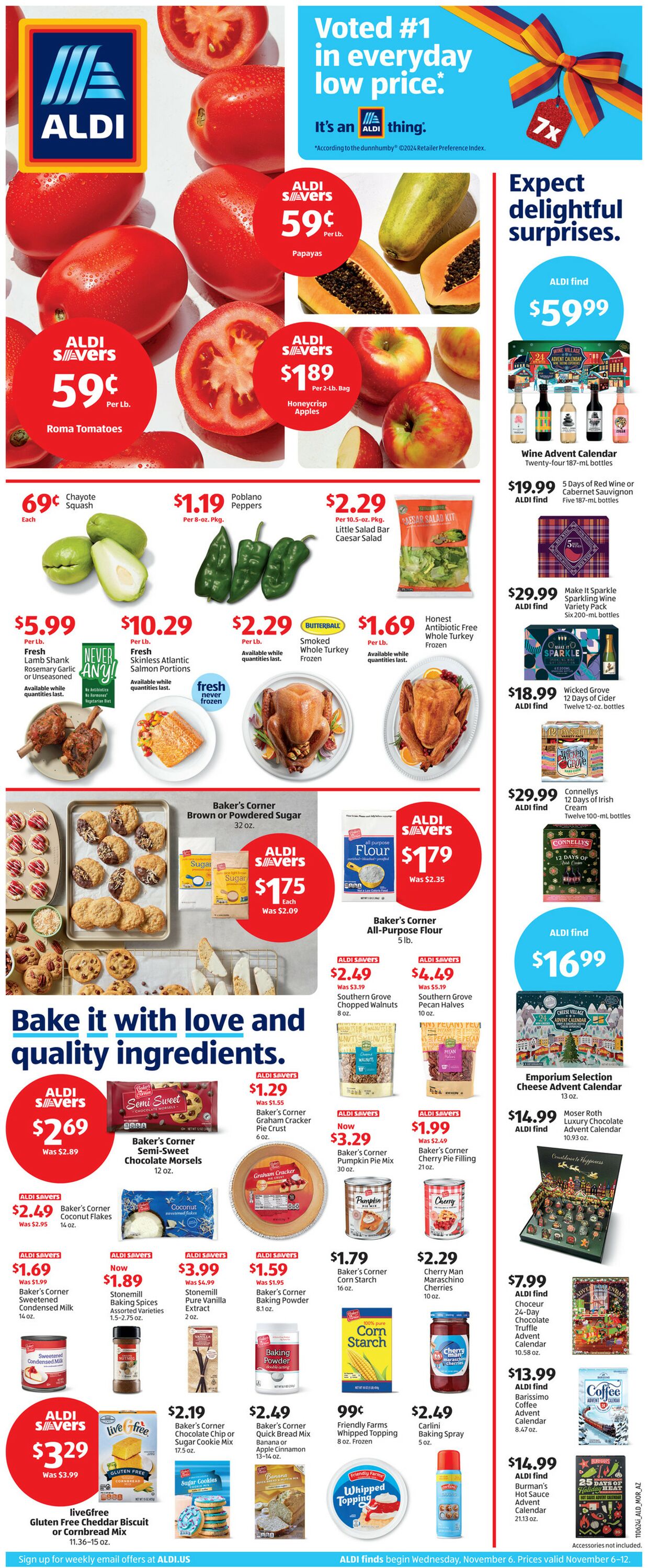 Weekly ad Aldi - Weekly Ad - Phoenix, AZ Nov 6, 2024 - Nov 12, 2024