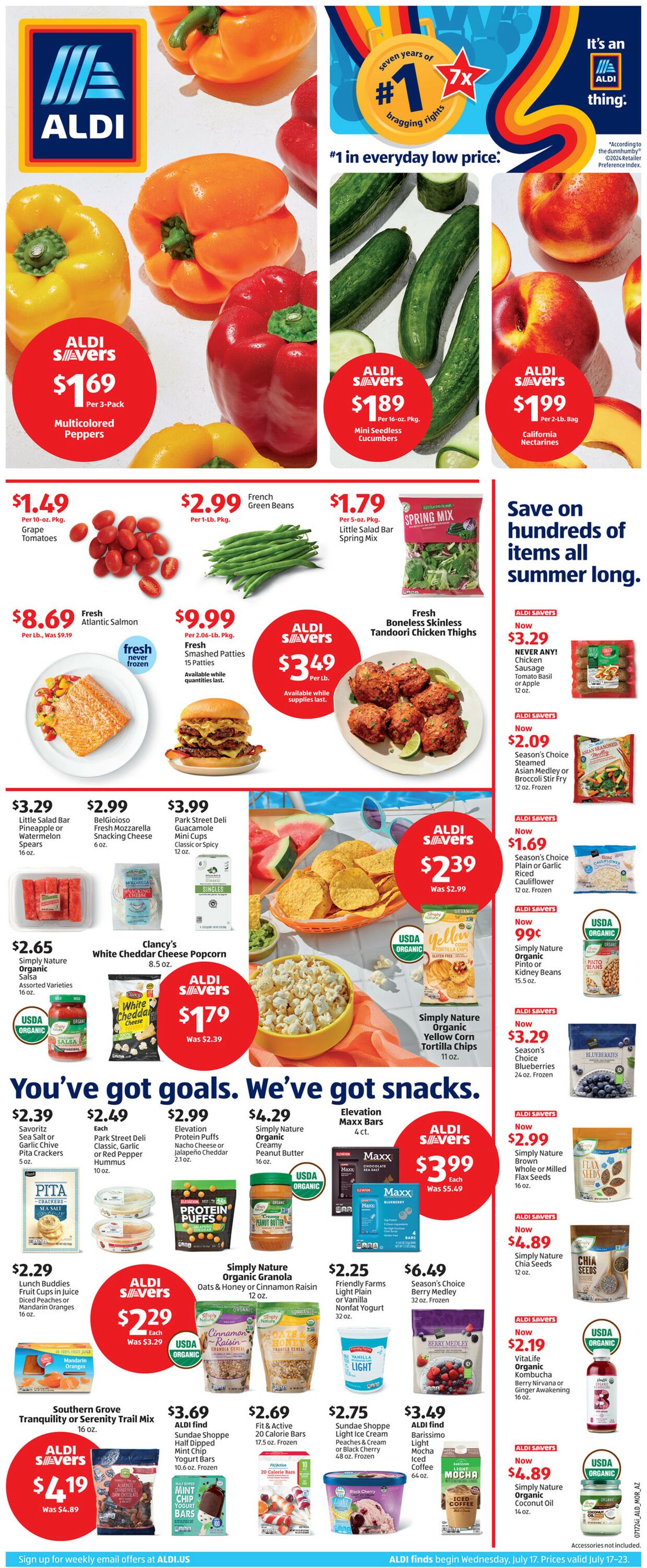 Weekly ad Aldi 07/17/2024 - 07/23/2024