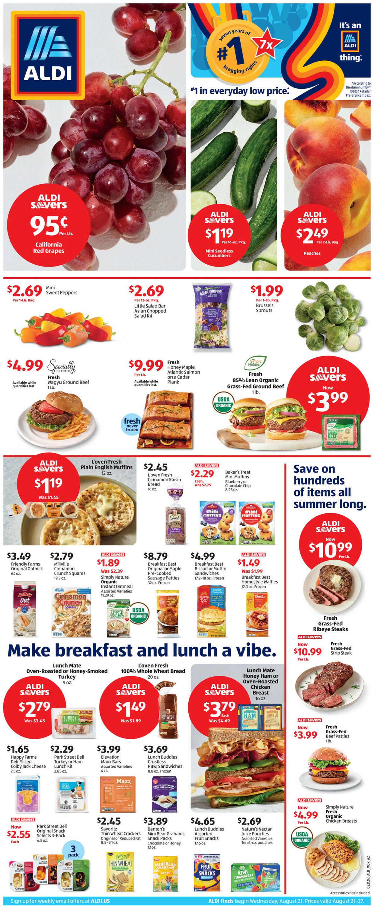 Weekly ad Aldi 08/21/2024 - 08/27/2024