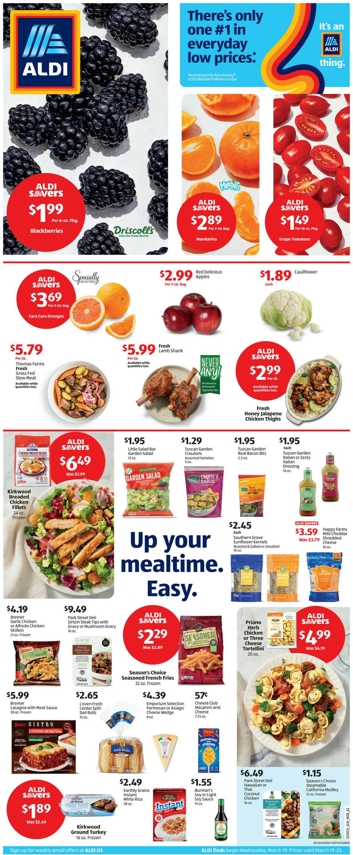 Weekly ad Aldi - Weekly Ad - Phoenix, AZ Mar 19, 2025 - Mar 25, 2025