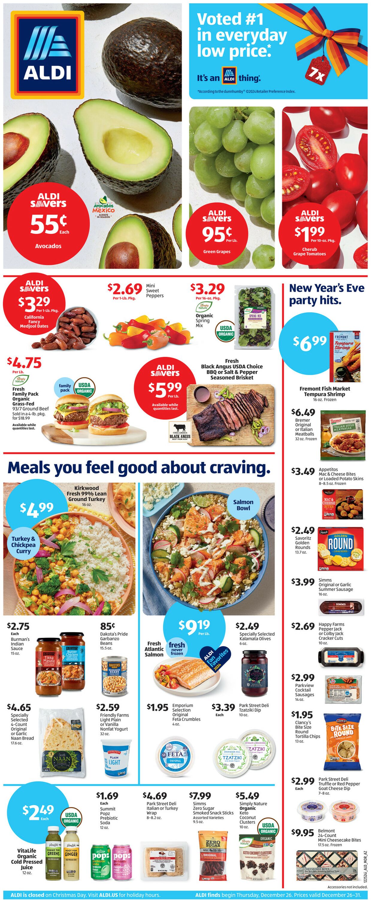 Weekly ad Aldi 12/25/2024 - 12/31/2024