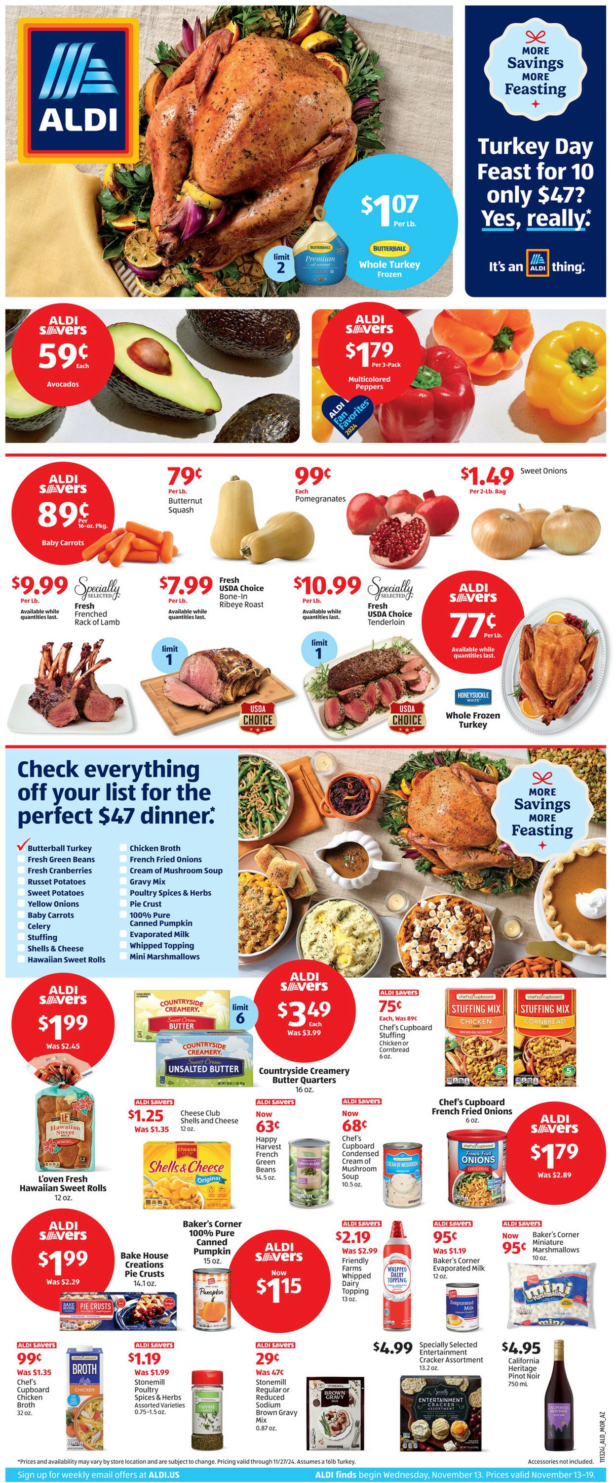 Weekly ad Aldi 11/13/2024 - 11/19/2024