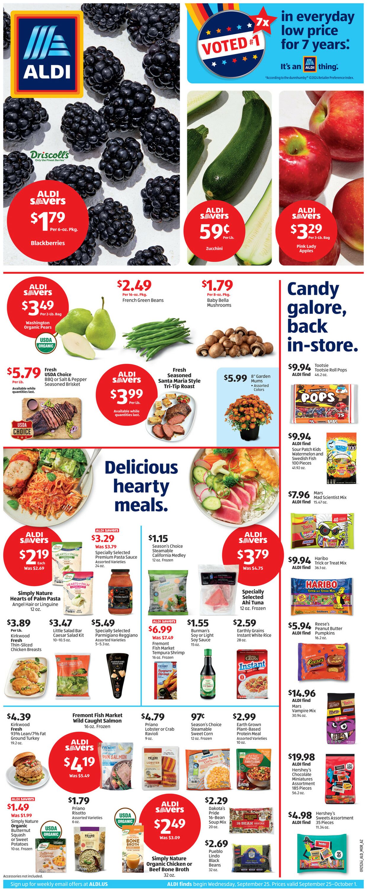 Weekly ad Aldi 09/25/2024 - 10/01/2024