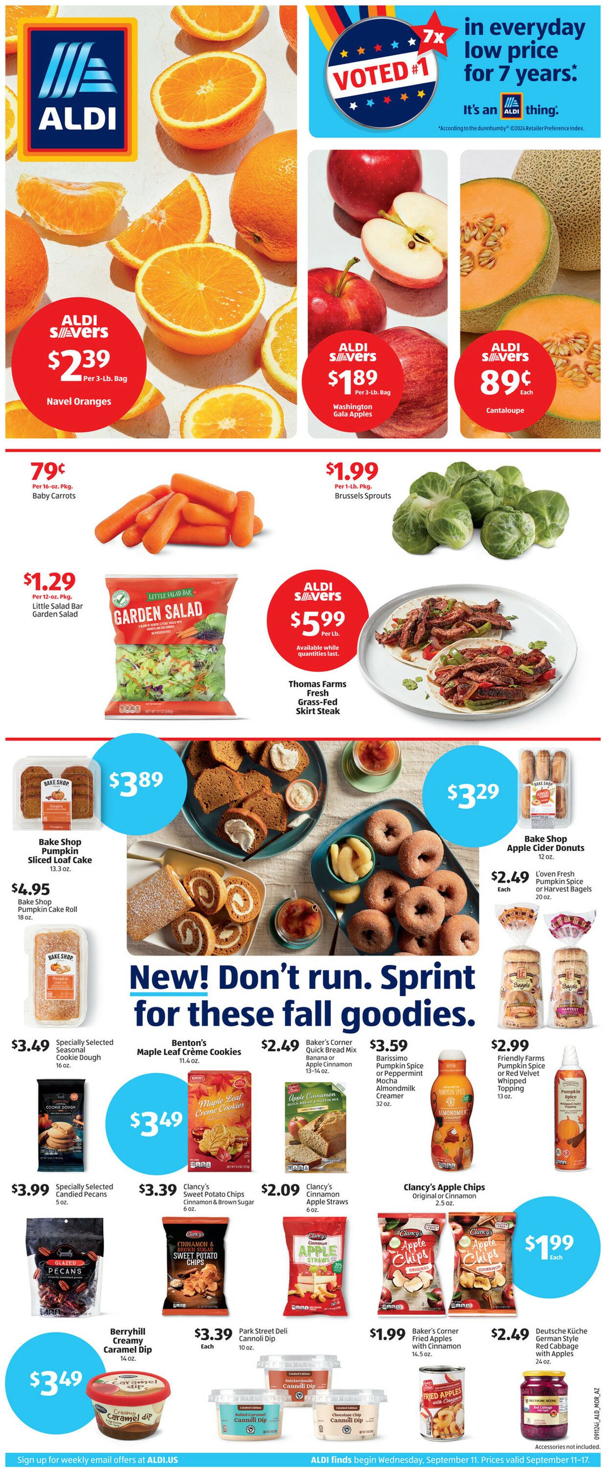 Weekly ad Aldi 09/11/2024 - 09/17/2024