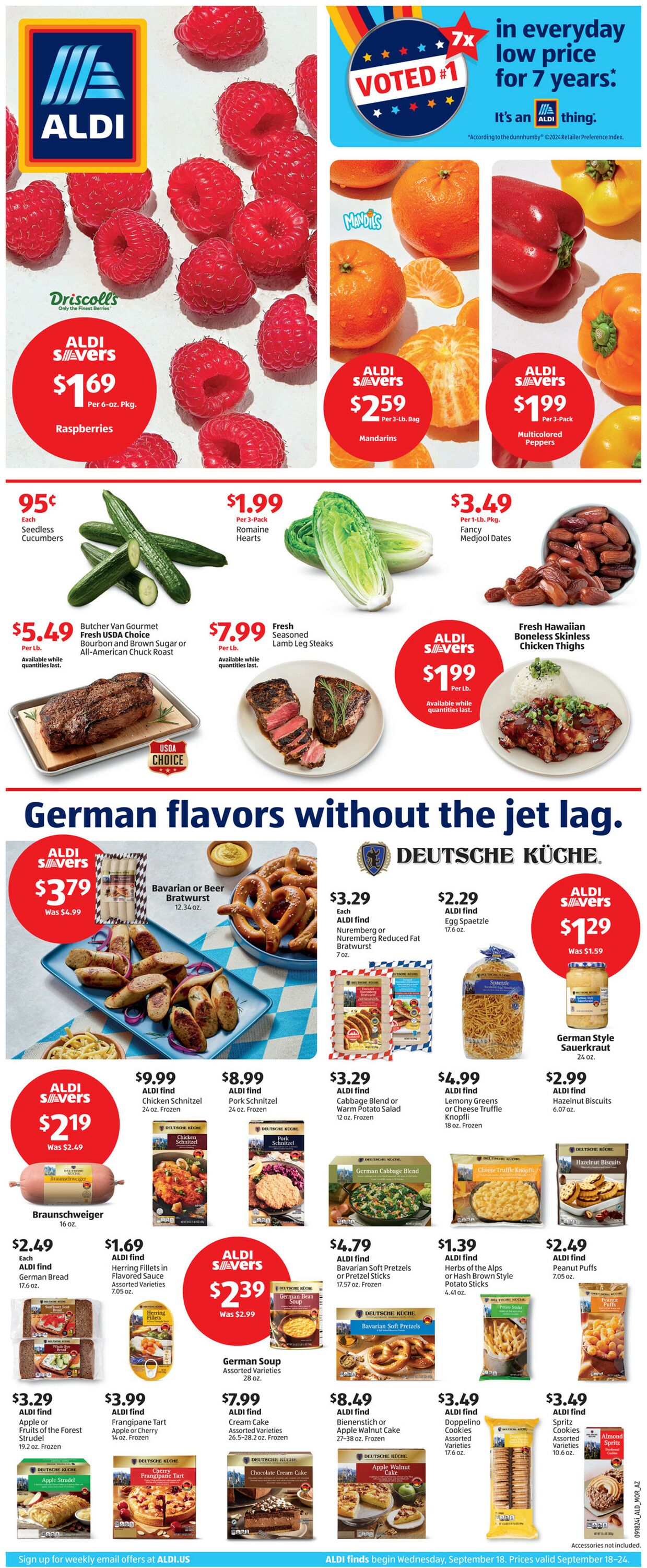 Weekly ad Aldi - Weekly Ad - Phoenix, AZ Sep 18, 2024 - Sep 24, 2024