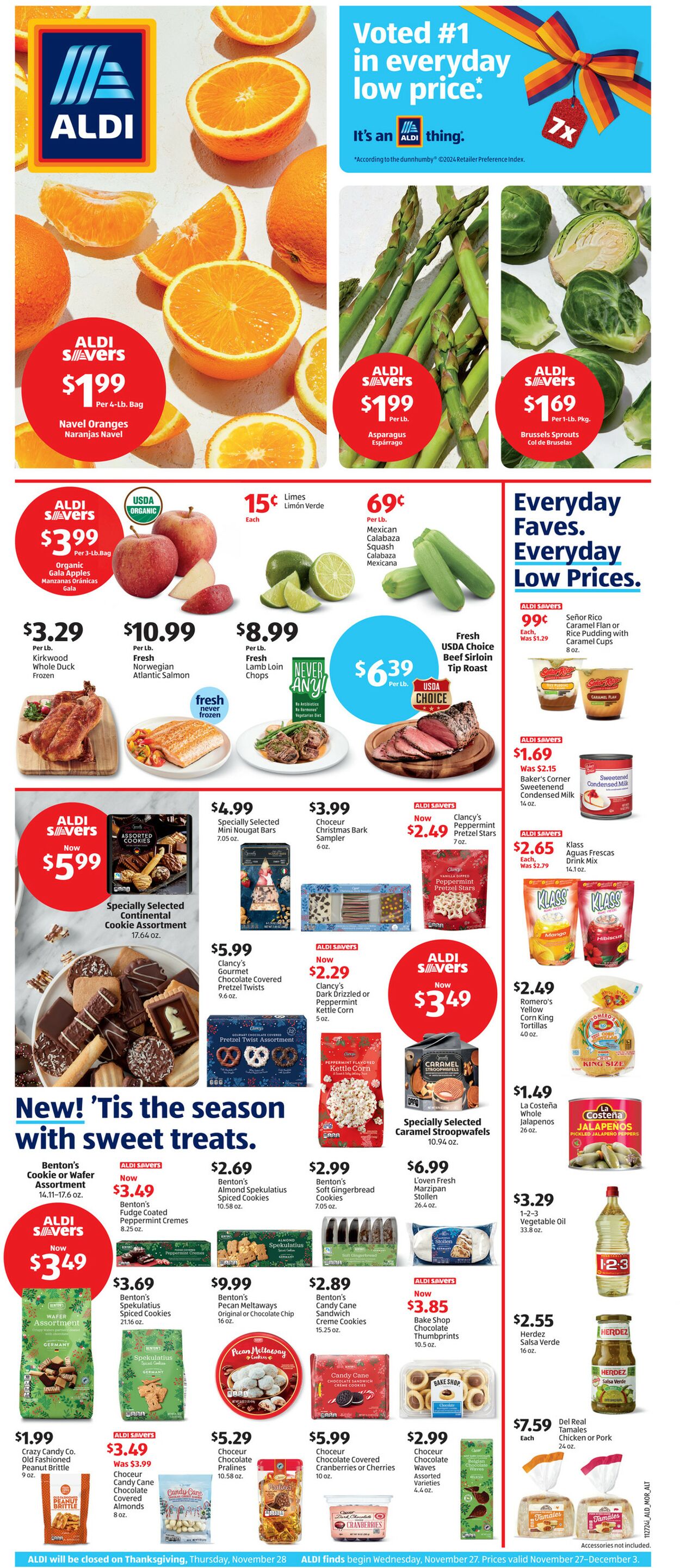 Weekly ad Aldi 11/27/2024 - 12/03/2024