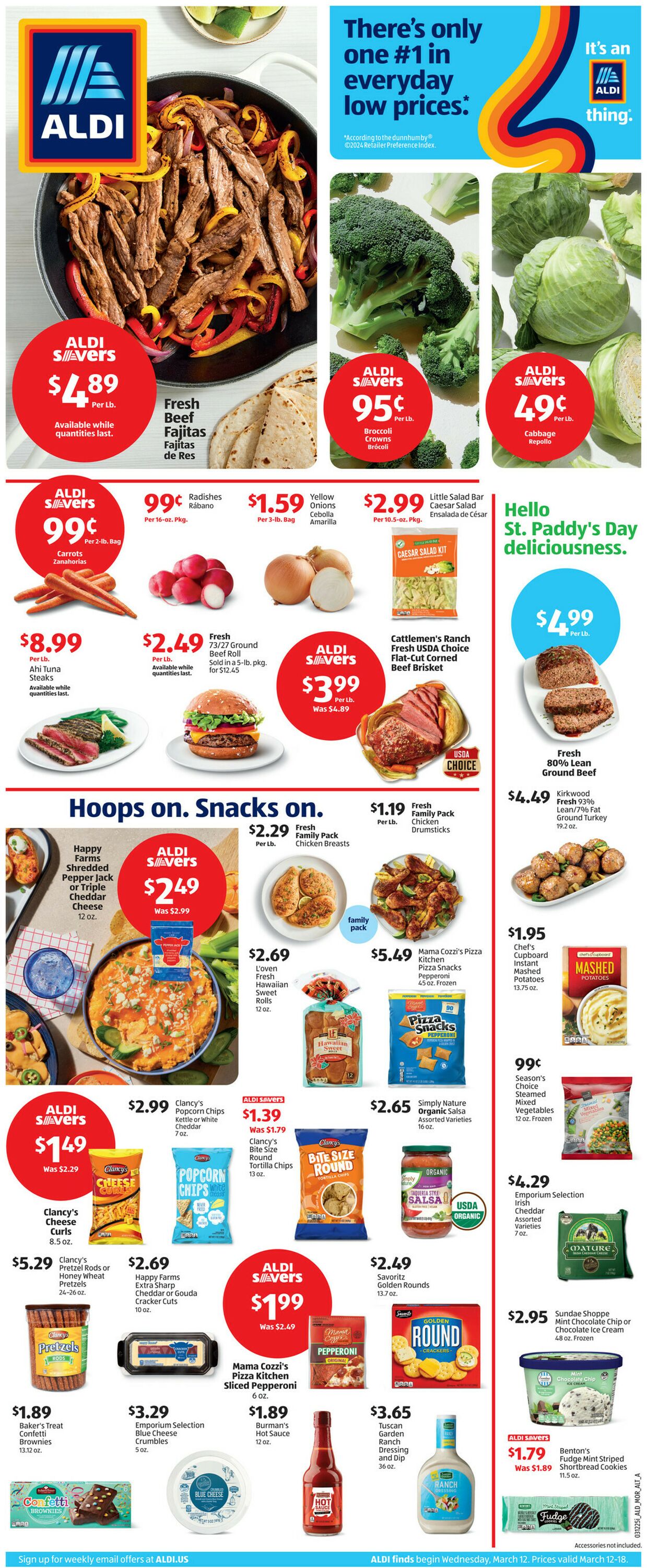 Weekly ad Aldi - Weekly Ad - South Gate, CA Mar 12, 2025 - Mar 18, 2025