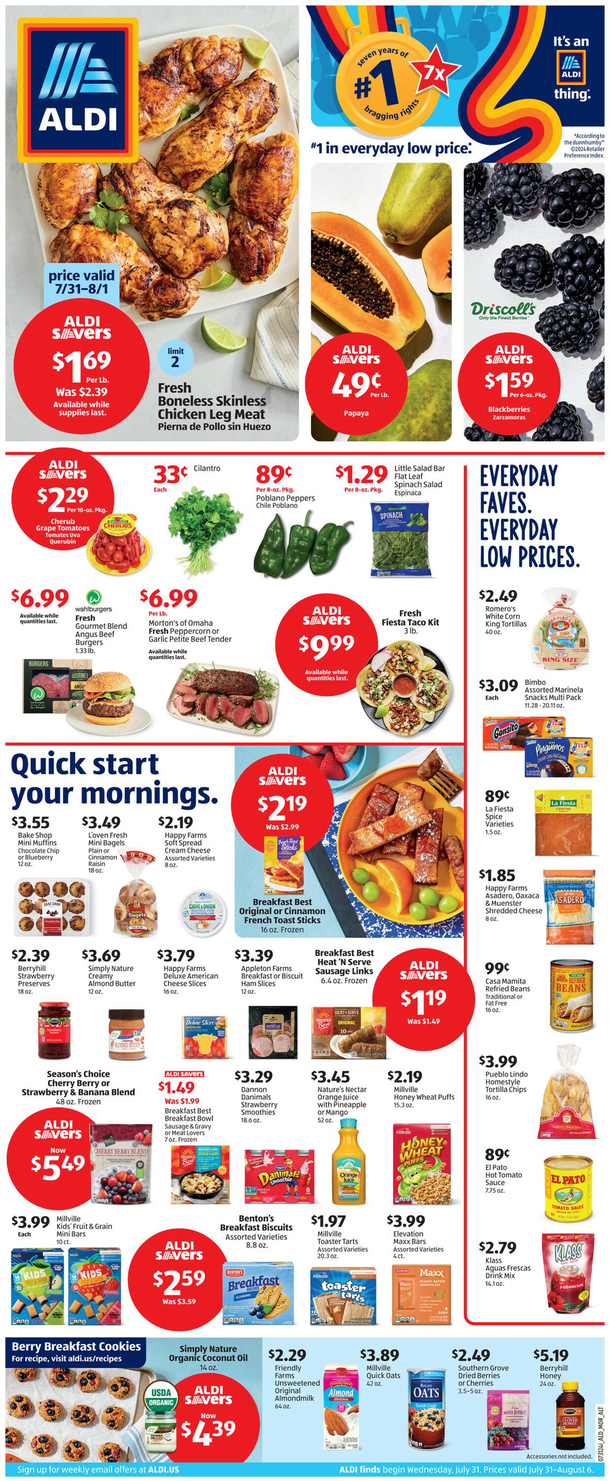 Weekly ad Aldi 07/31/2024 - 08/06/2024