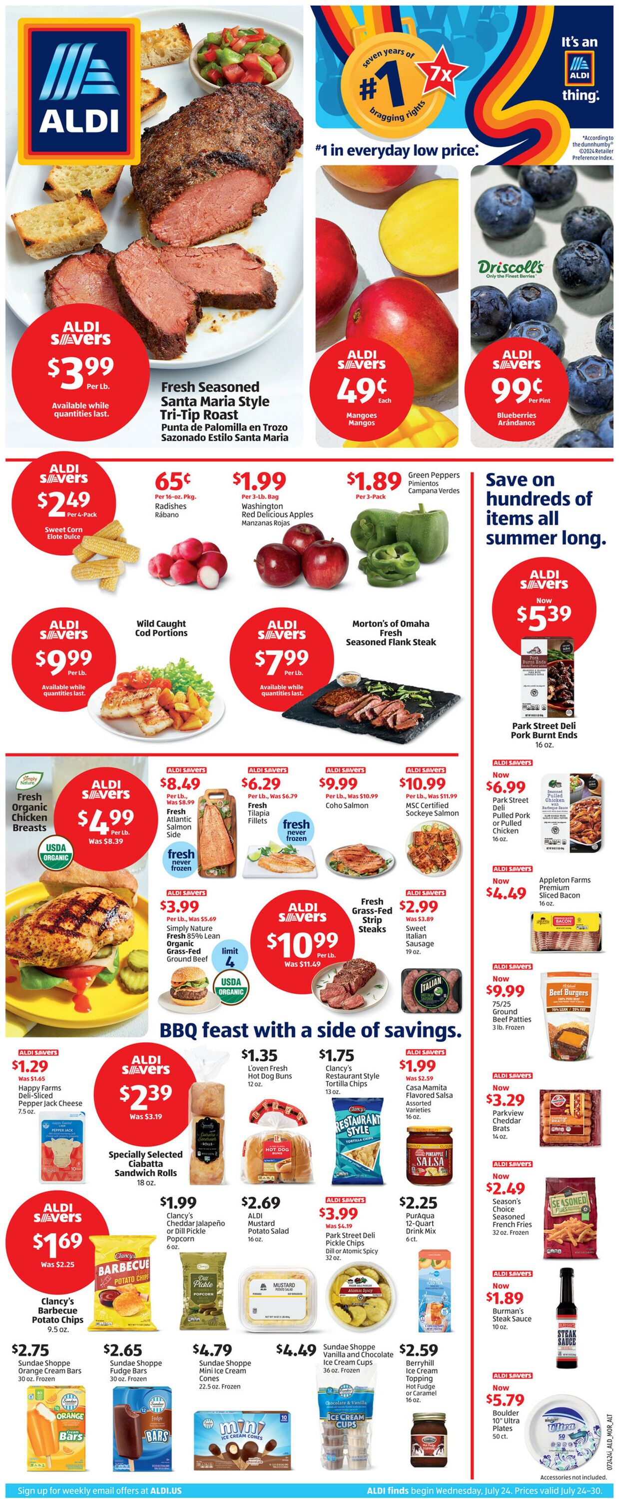 Weekly ad Aldi 07/24/2024 - 07/30/2024