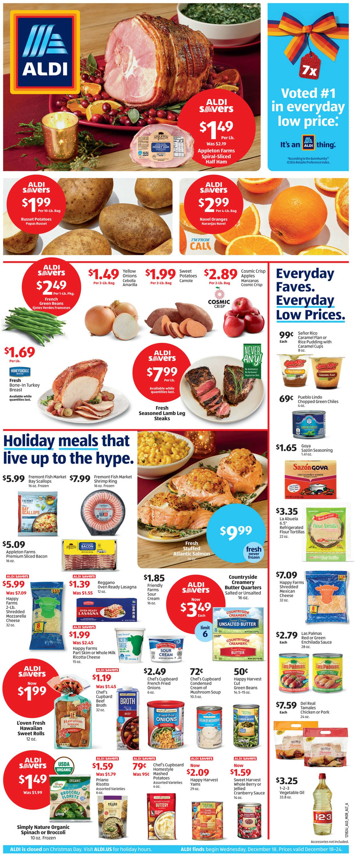 Weekly ad Aldi - Weekly Ad - South Gate, CA Dec 18, 2024 - Dec 24, 2024