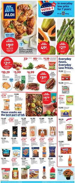 Weekly ad Aldi 10/09/2024 - 10/15/2024