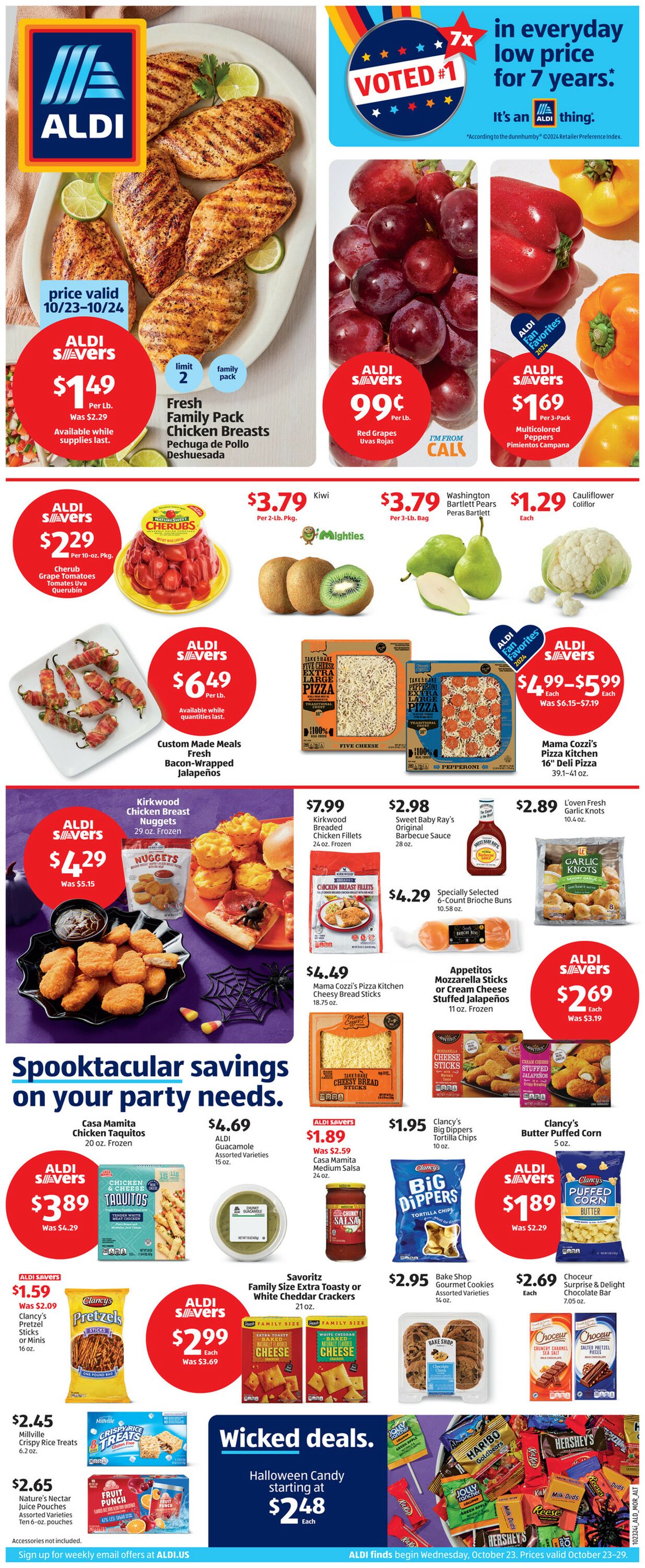 Weekly ad Aldi - Weekly Ad - South Gate, CA Oct 23, 2024 - Oct 29, 2024