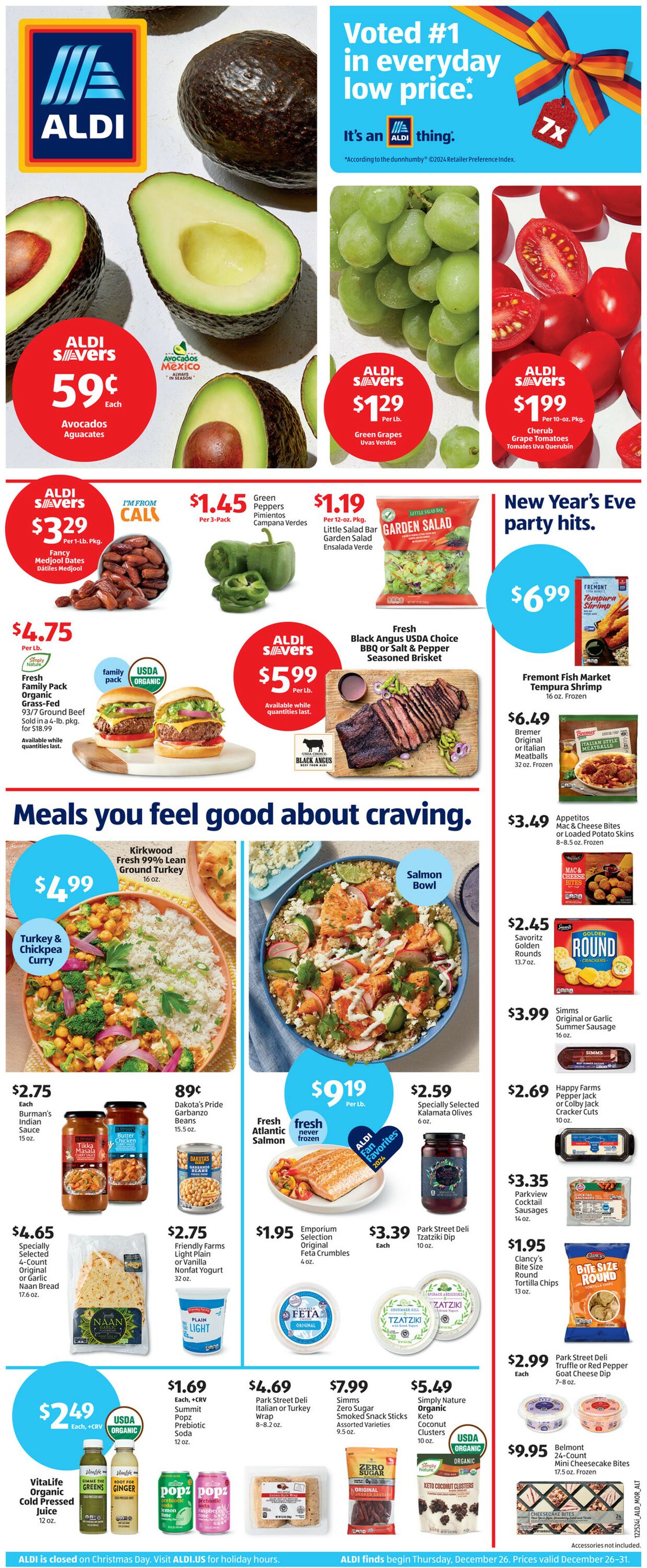 Weekly ad Aldi 12/25/2024 - 12/31/2024