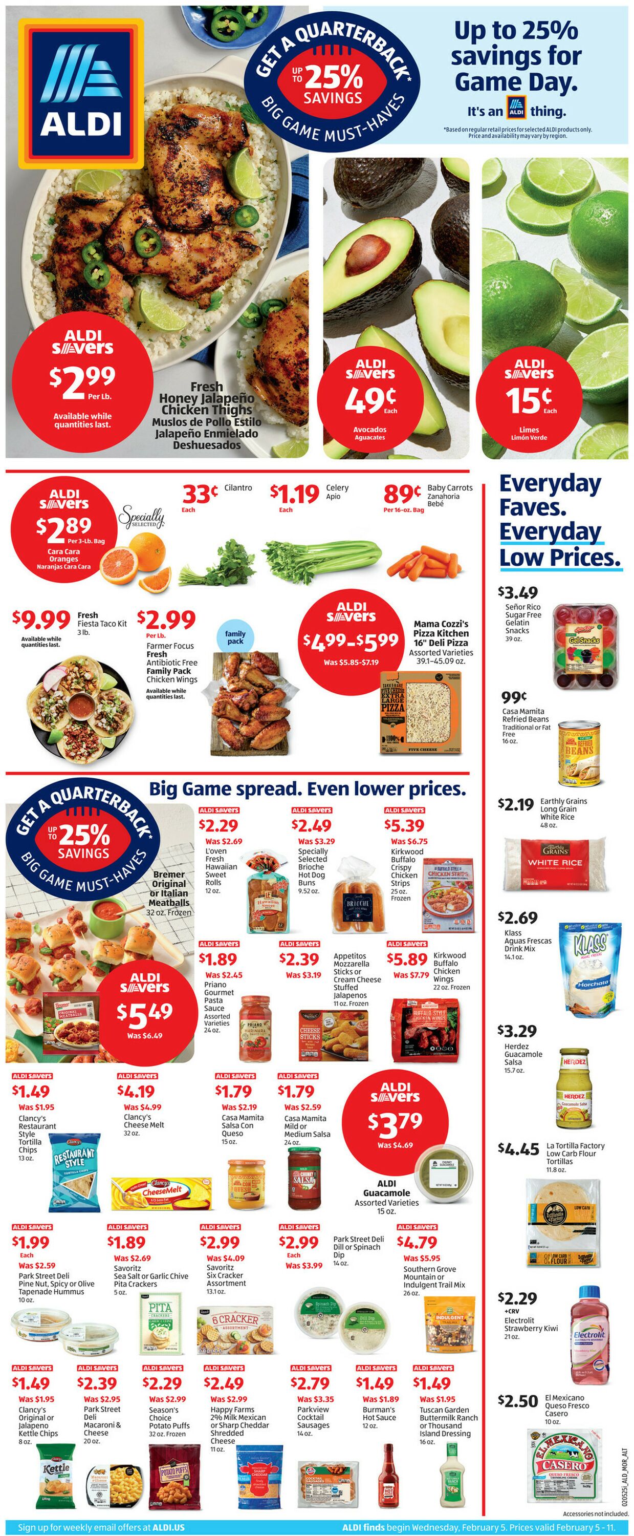 Weekly ad Aldi - Weekly Ad - South Gate, CA Feb 5, 2025 - Feb 11, 2025